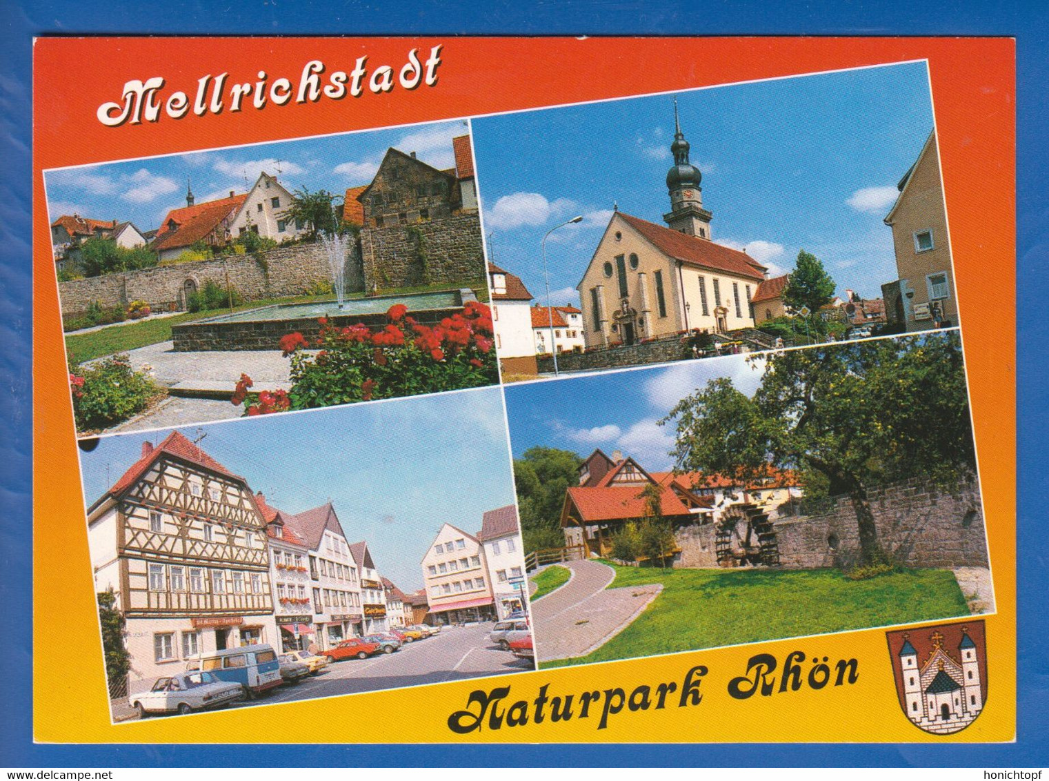 Deutschland; Mellrichstadt; Multibildkarte - Mellrichstadt