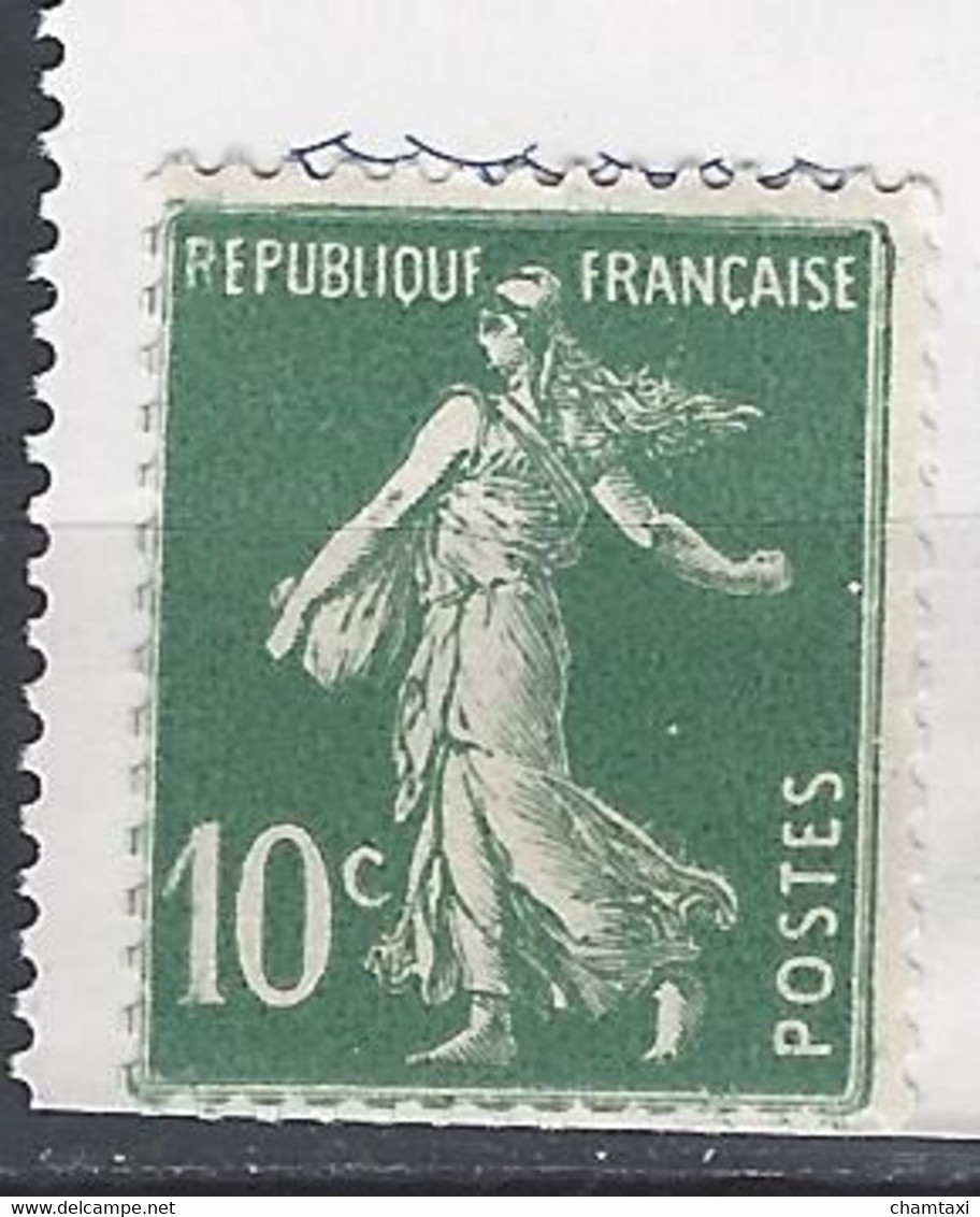 FRANCE 1921 1922  TIMBRE 159 TYPE SEMEUSE FOND PLEIN TIMBRE  NEUF SANS CHARNIERE - 1906-38 Säerin, Untergrund Glatt