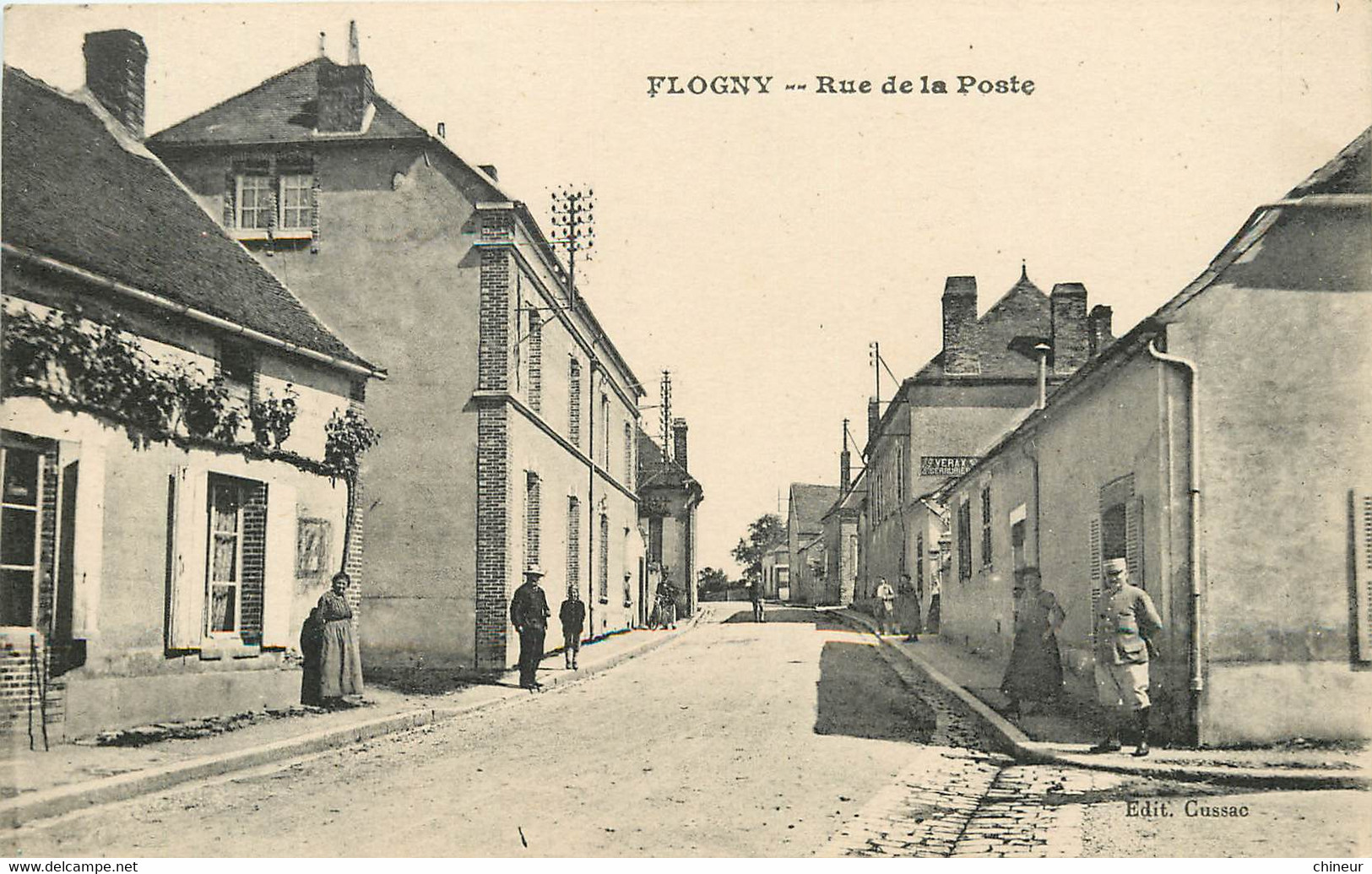 FLOGNY RUE DE LA POSTE - Flogny La Chapelle