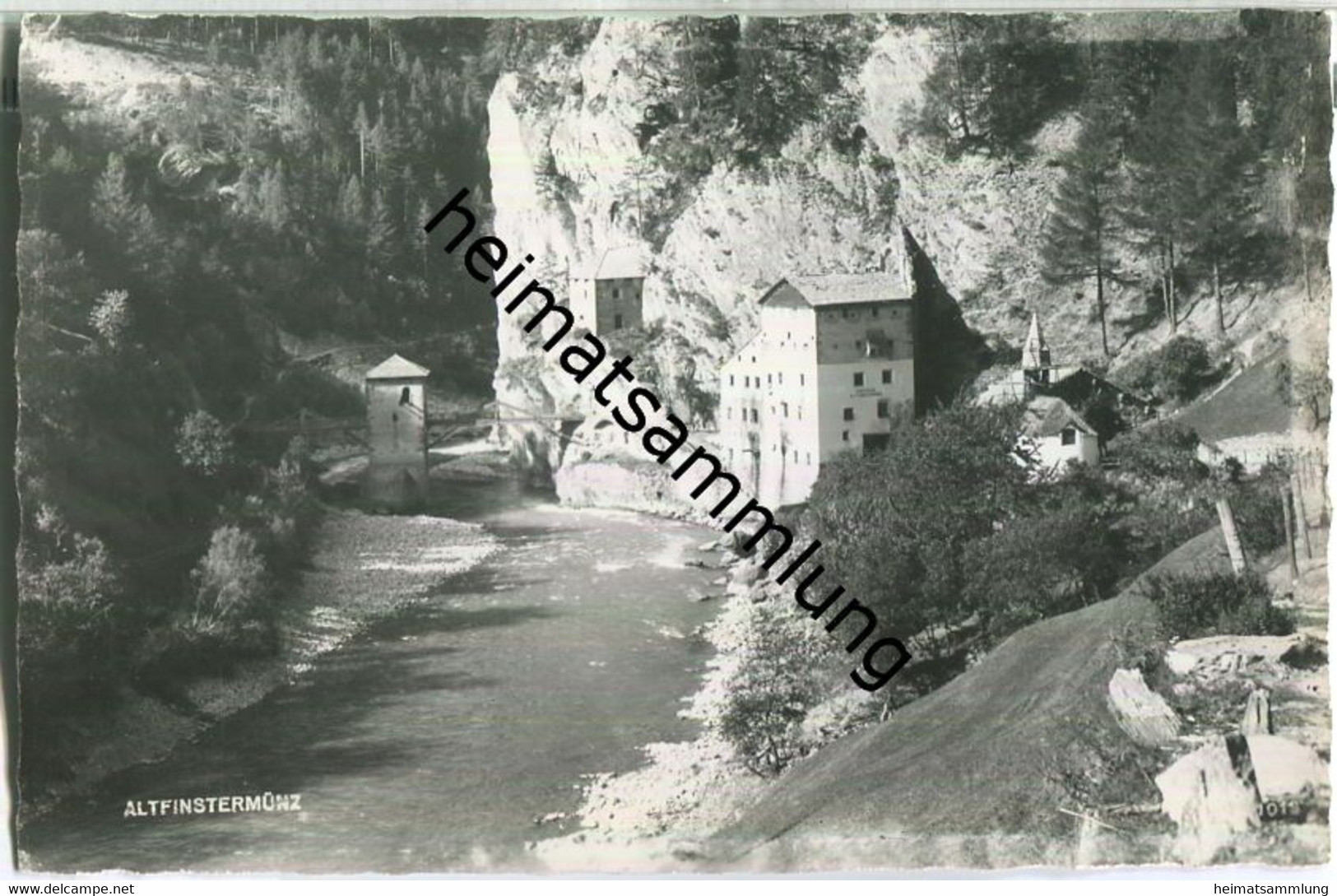 Altfinstermünz - Foto-Ansichtskarte - Verlag Much Heiss Nachf. Innsbruck - Nauders