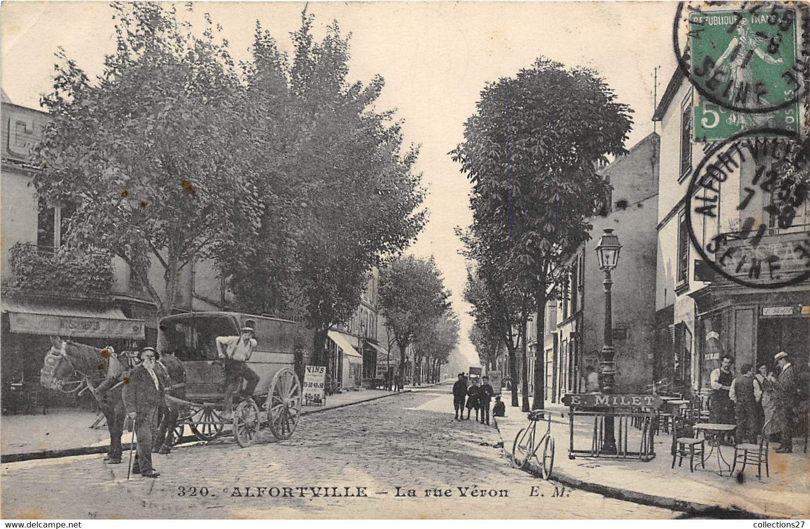 94-ALFORTVILLE- LA RUE VERON - Alfortville