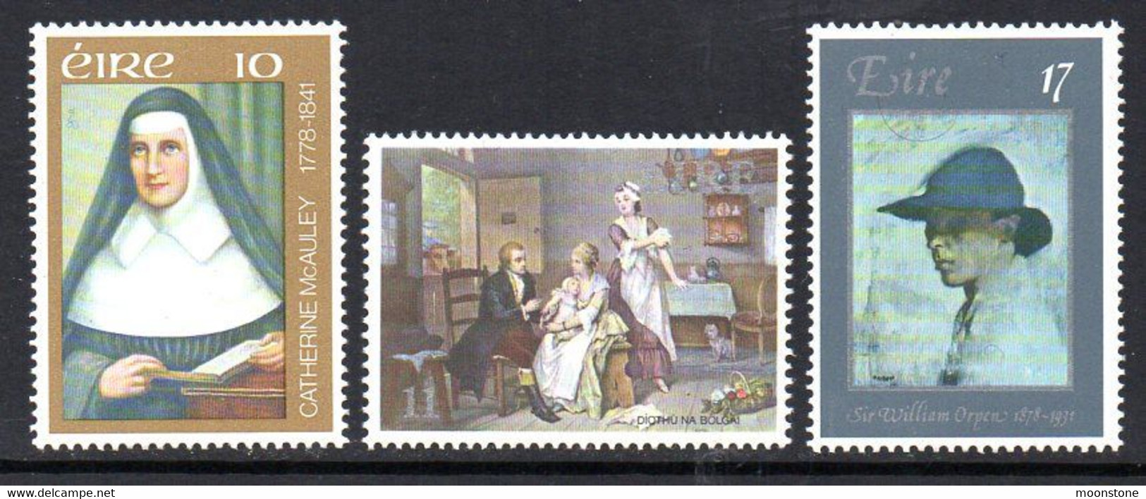 Ireland 1978 Anniversaries Set Of 3, MNH, SG 425/7 - Unused Stamps