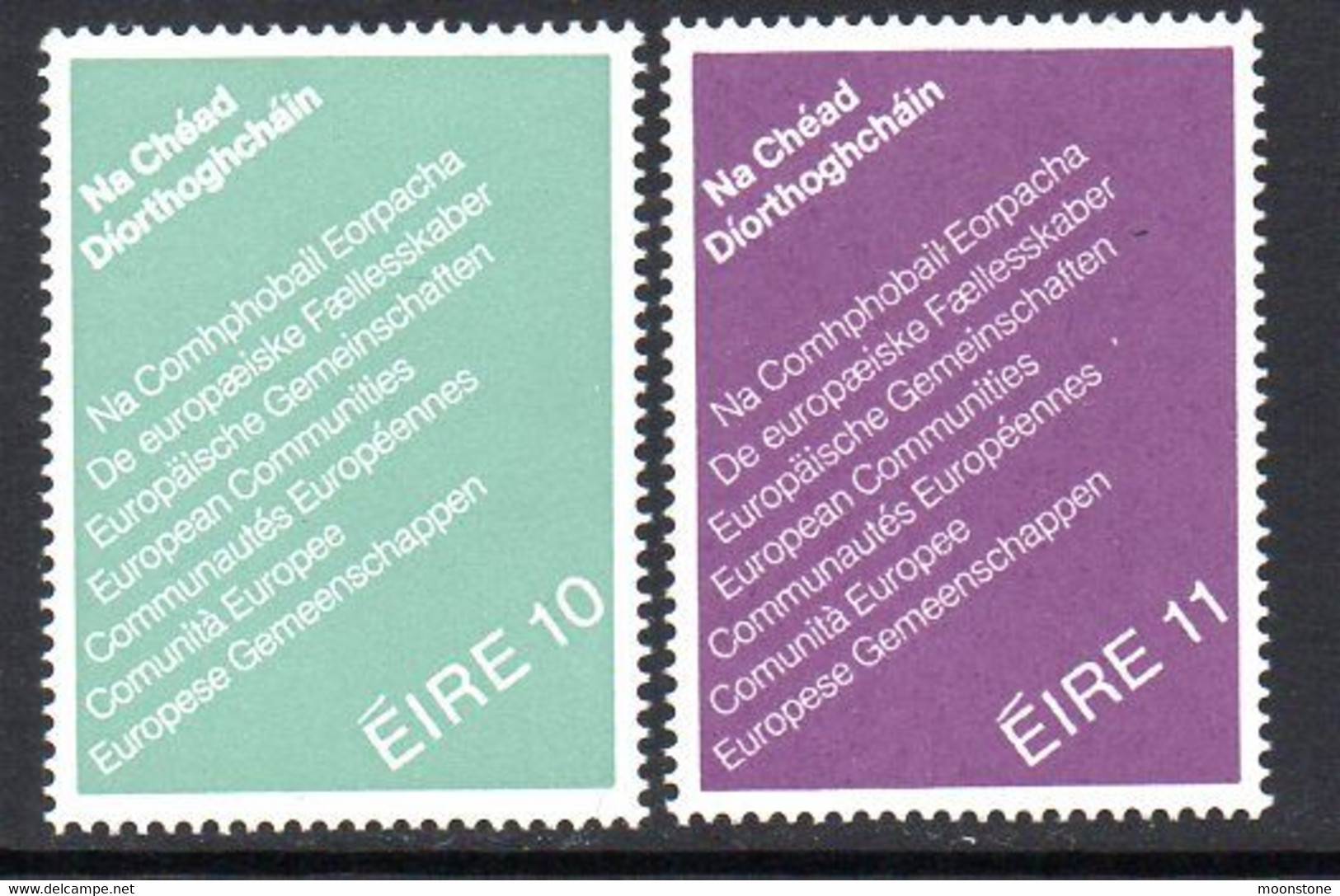 Ireland 1979 European Assembly Elections Set Of 2, MNH, SG 439/40 - Neufs