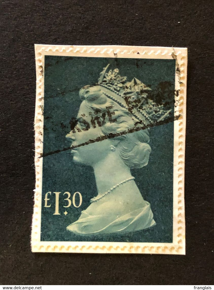 GB  SG 1026b   £1.30 Drab And Blue FU - Used Stamps