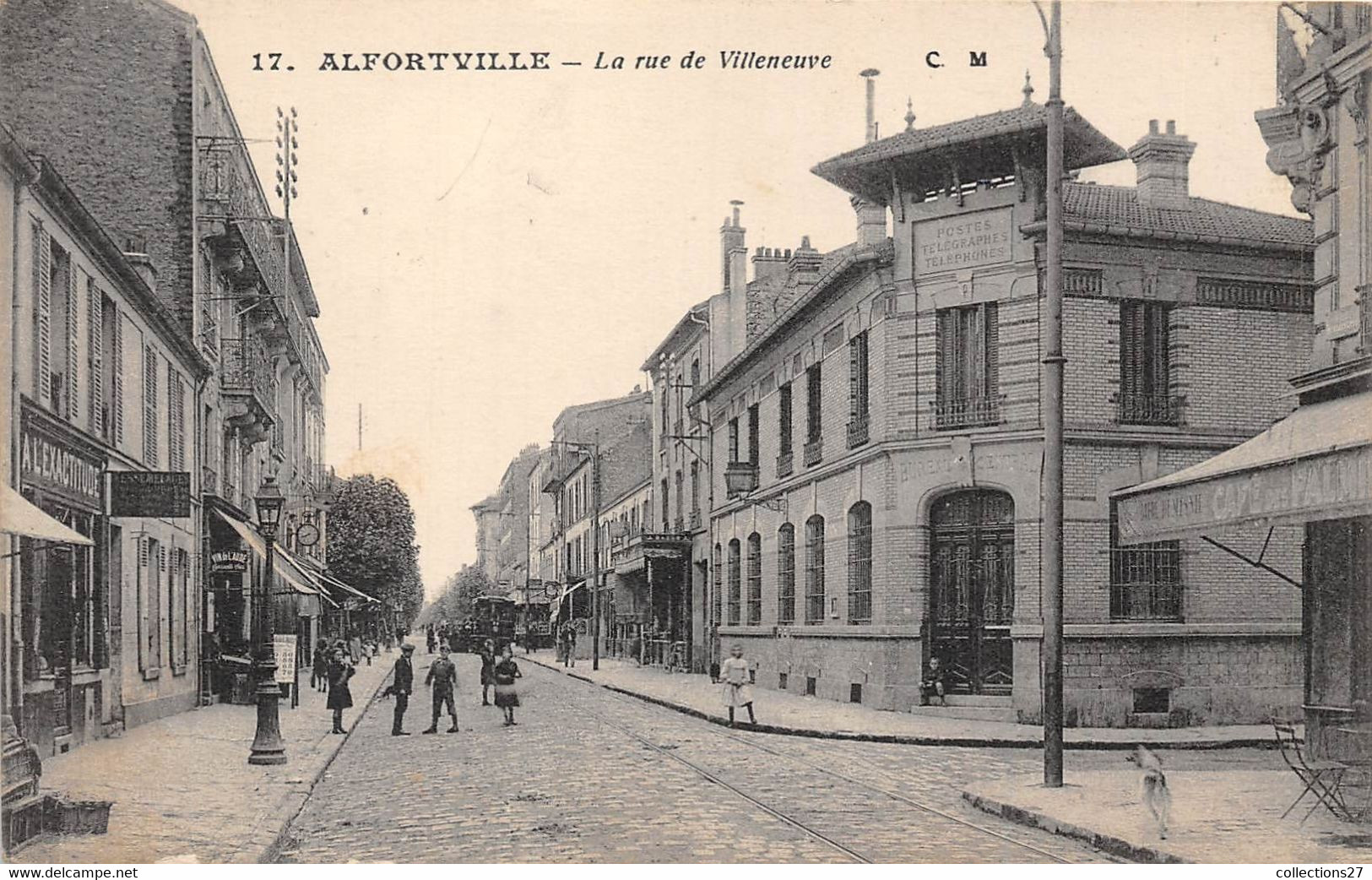 94-ALFORTVILLE-LA RUE DE VILLENEUVE - Alfortville