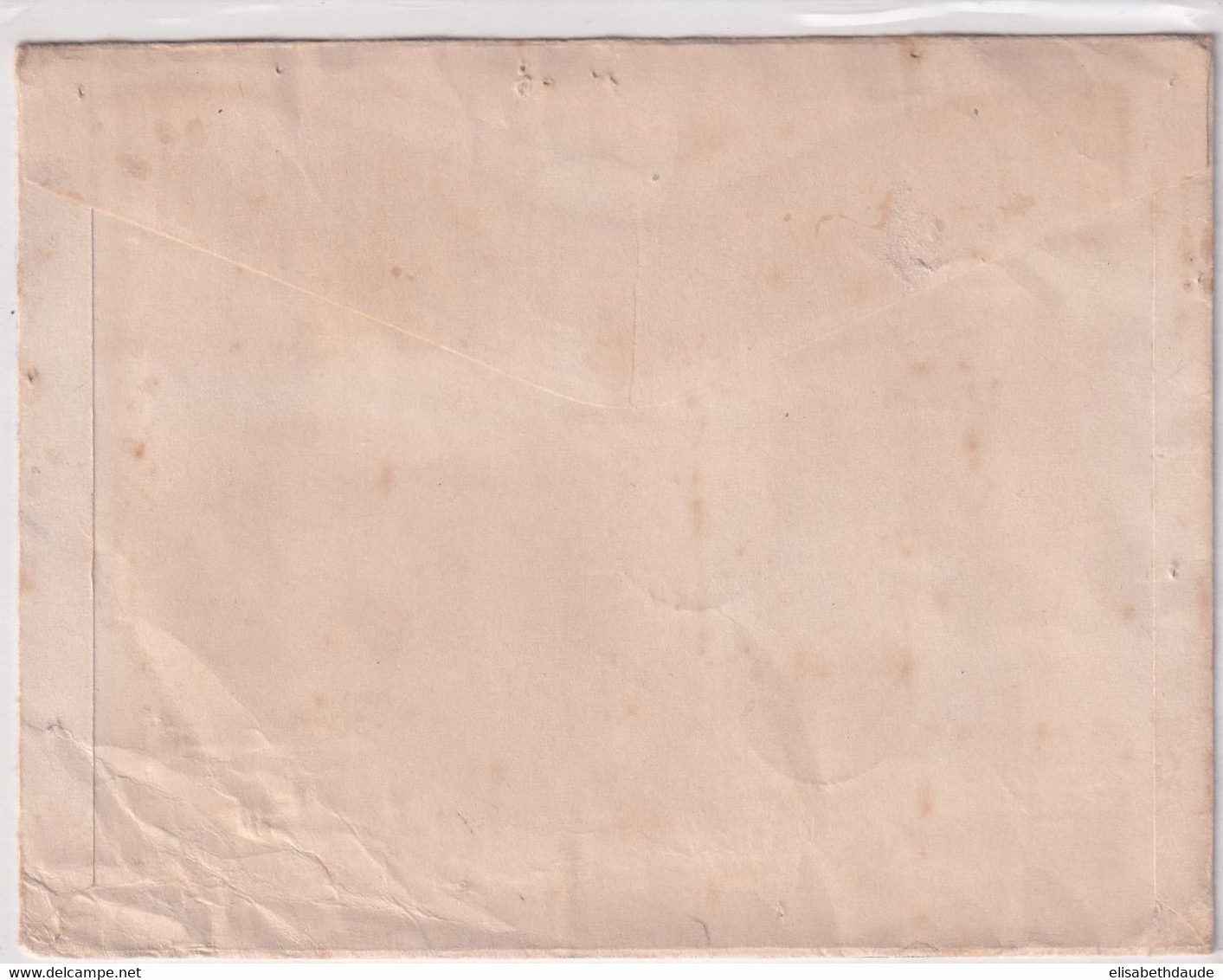 SENEGAL / AOF - 1947 - ENVELOPPE De COLIS RECOMMANDE De THIES Avec CONTROLE DOUANES => MOULINS SUR ALLIER - Cartas & Documentos