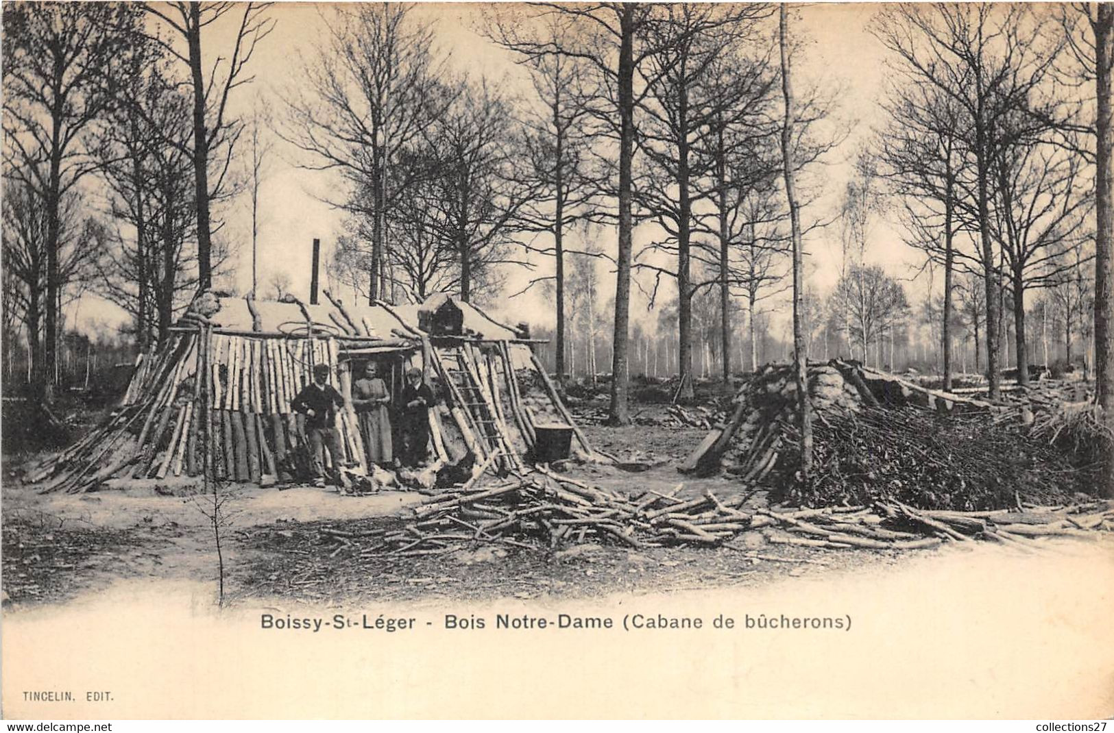 94-BOISSY-SAINT-LEGER-BOIS NOTRE-DAME- CABANE DE BÛCHERONS - Boissy Saint Leger