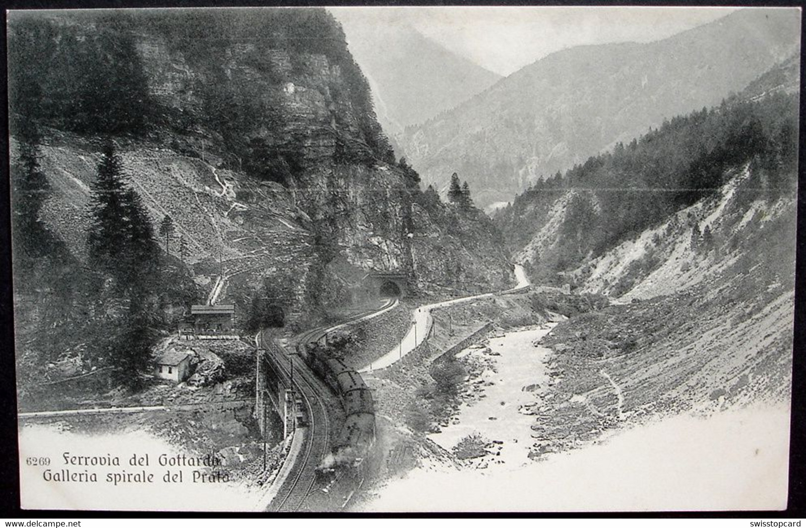 PRATO Gotthard-Bahn Ferrovia Del Gottardo - Prato