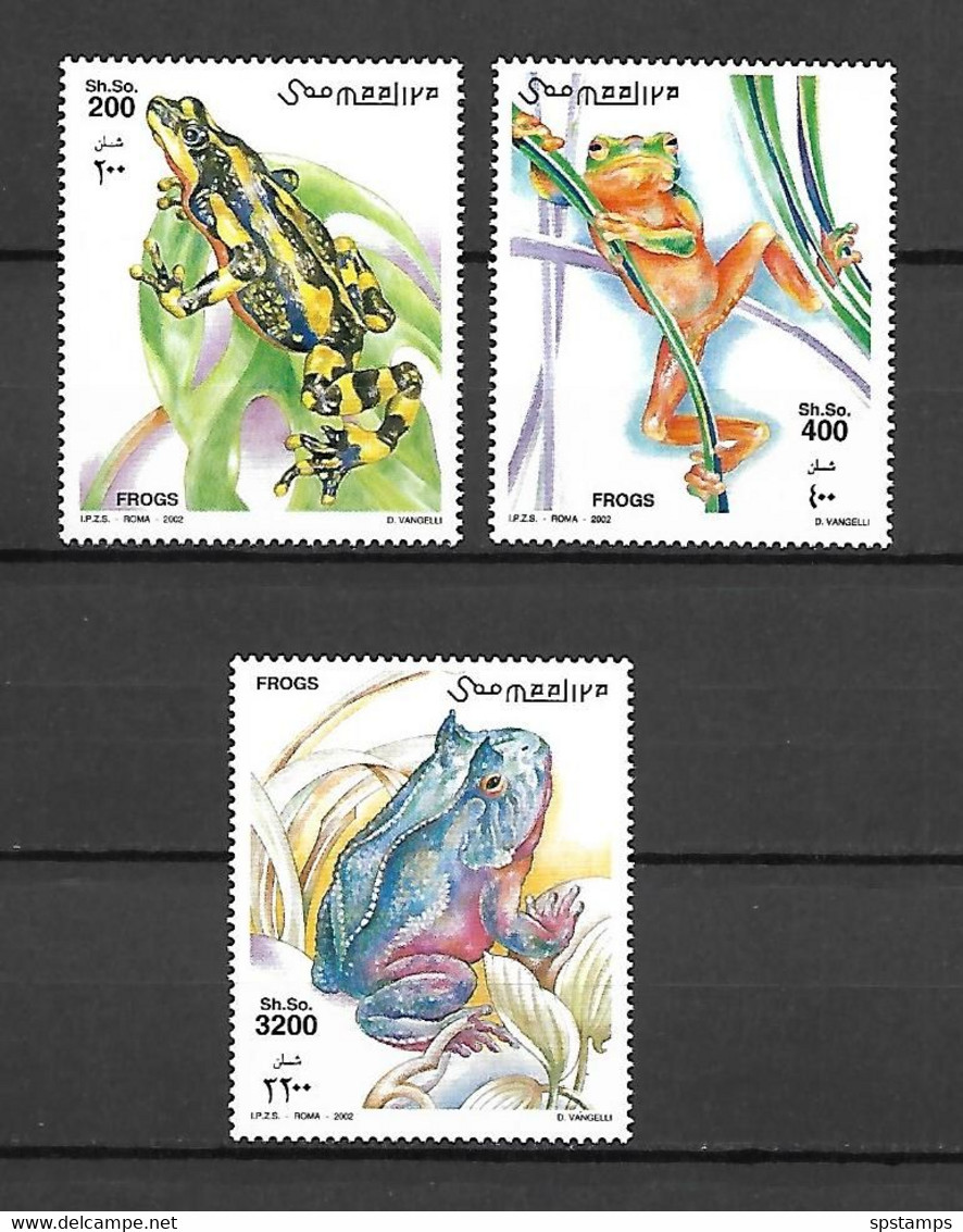 Somalia 2002 Animals - Frogs And Toads MNH (D0804) - Frösche