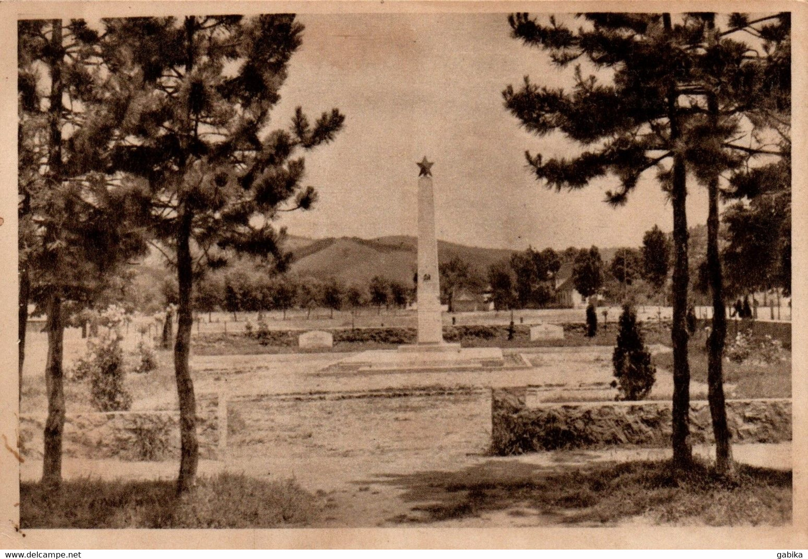 Romania, Lipova, Soviet Monument - Romania