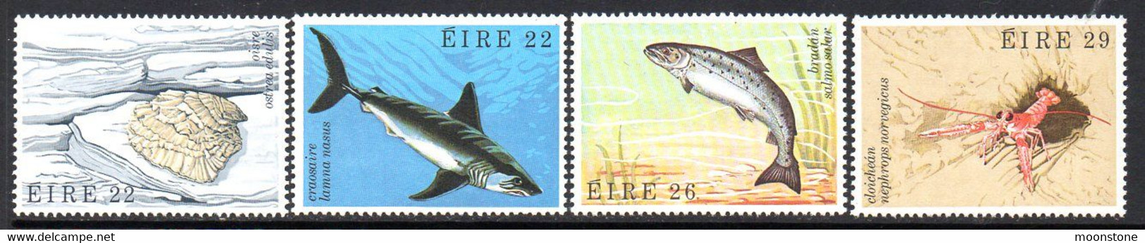 Ireland 1982 Marine Life, Fish Set Of 4, MNH, SG 520/3 - Nuevos