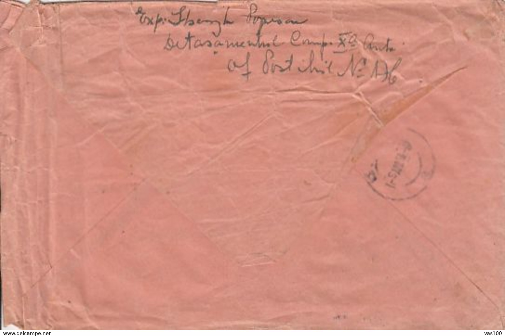 WW2 LETTERS, WARFIELD POST OFFICE NR 66, MILITARY CENSORED, 1943, ROMANIA - 2. Weltkrieg (Briefe)