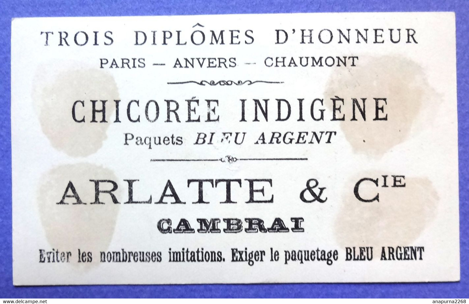 CHROMO DOREE ...CHICOREE ARLATTE....PETITE FILLE..UN CHIEN DANGEREUX..ATTAQUE DU POLICHINELLE - Otros & Sin Clasificación