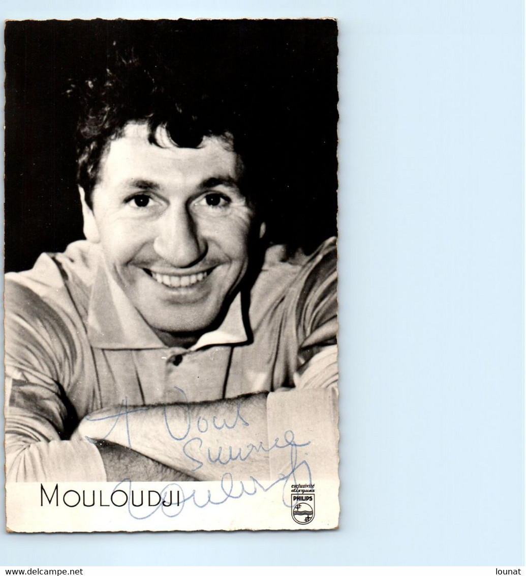 AUTOGRAPHE - Artiste - Dédicace - MOULOUDJI - Altri & Non Classificati