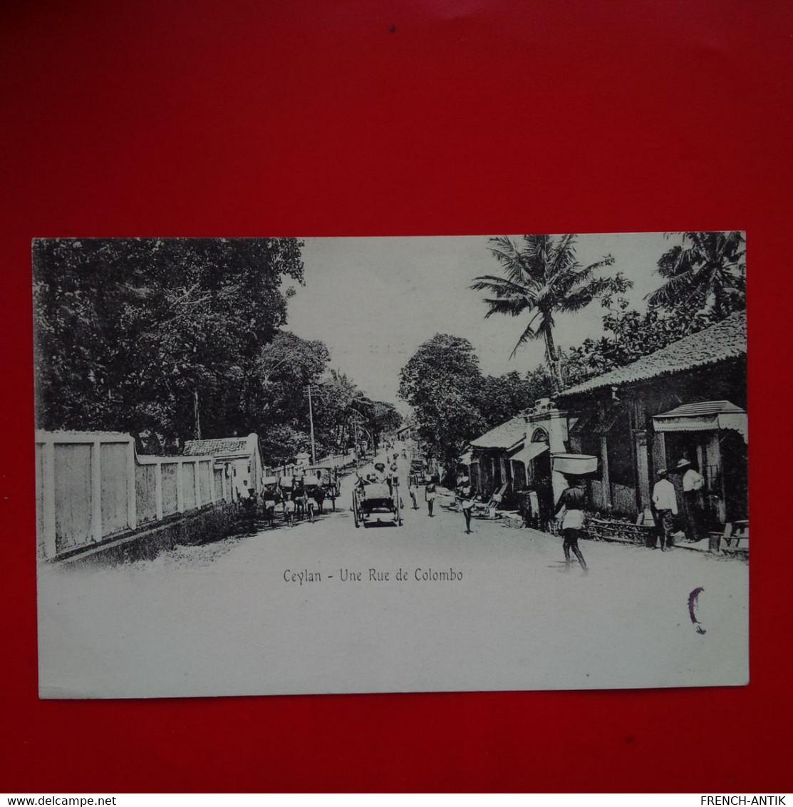 CEYLAN UNE RUE DE COLOMBO - Sri Lanka (Ceylon)