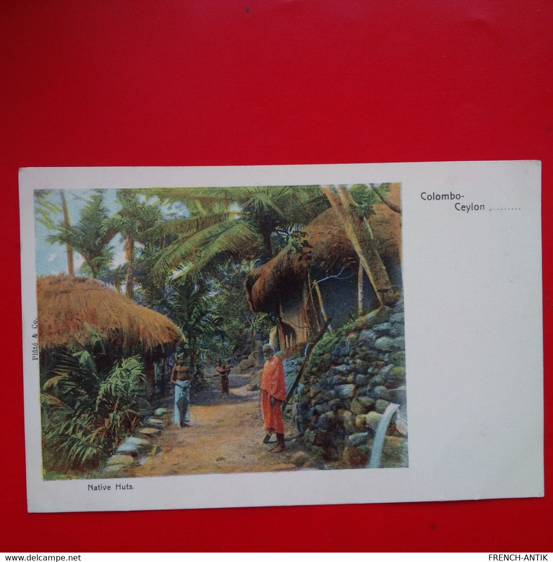 CEYLON NATIVE HUTS - Sri Lanka (Ceylon)