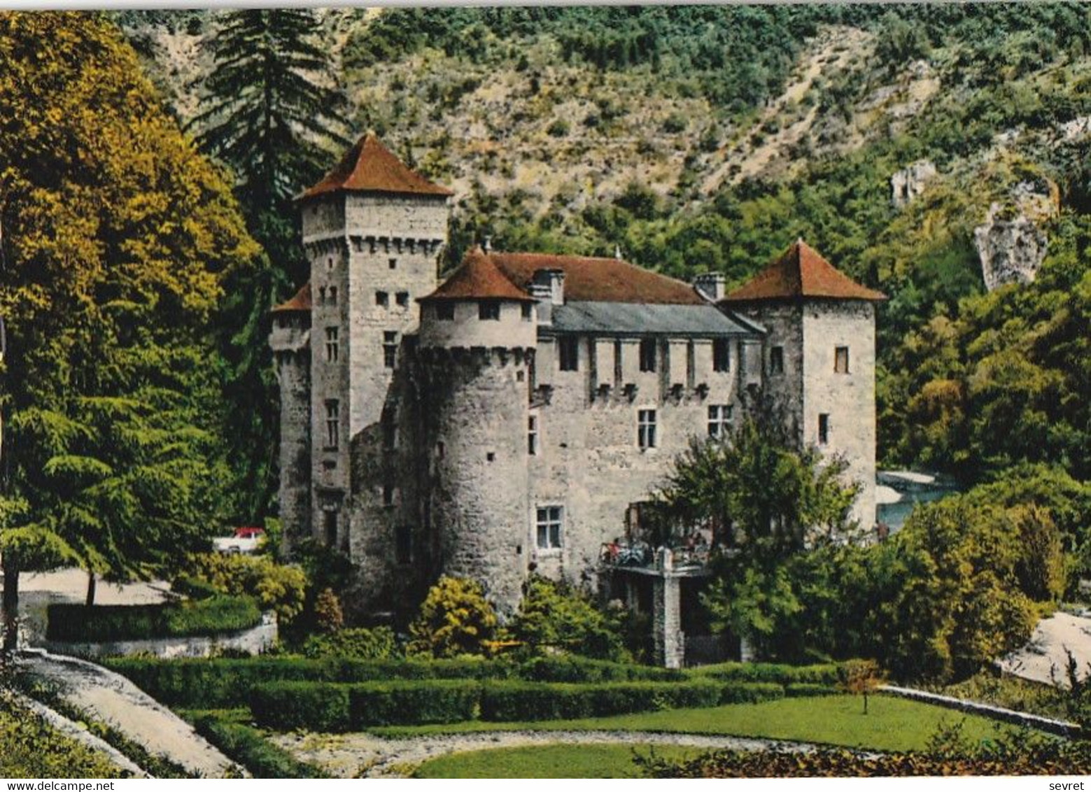 GORGES DU TARN. - Château De La Caze. CPM - Gorges Du Tarn