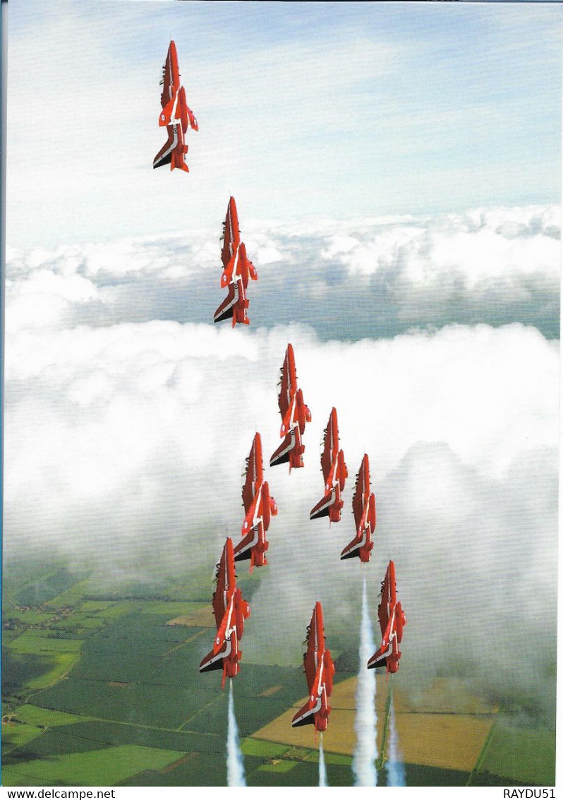 RED ARROWS  -  Patrouille Acrobatique De La Royal Air Force - Aviation