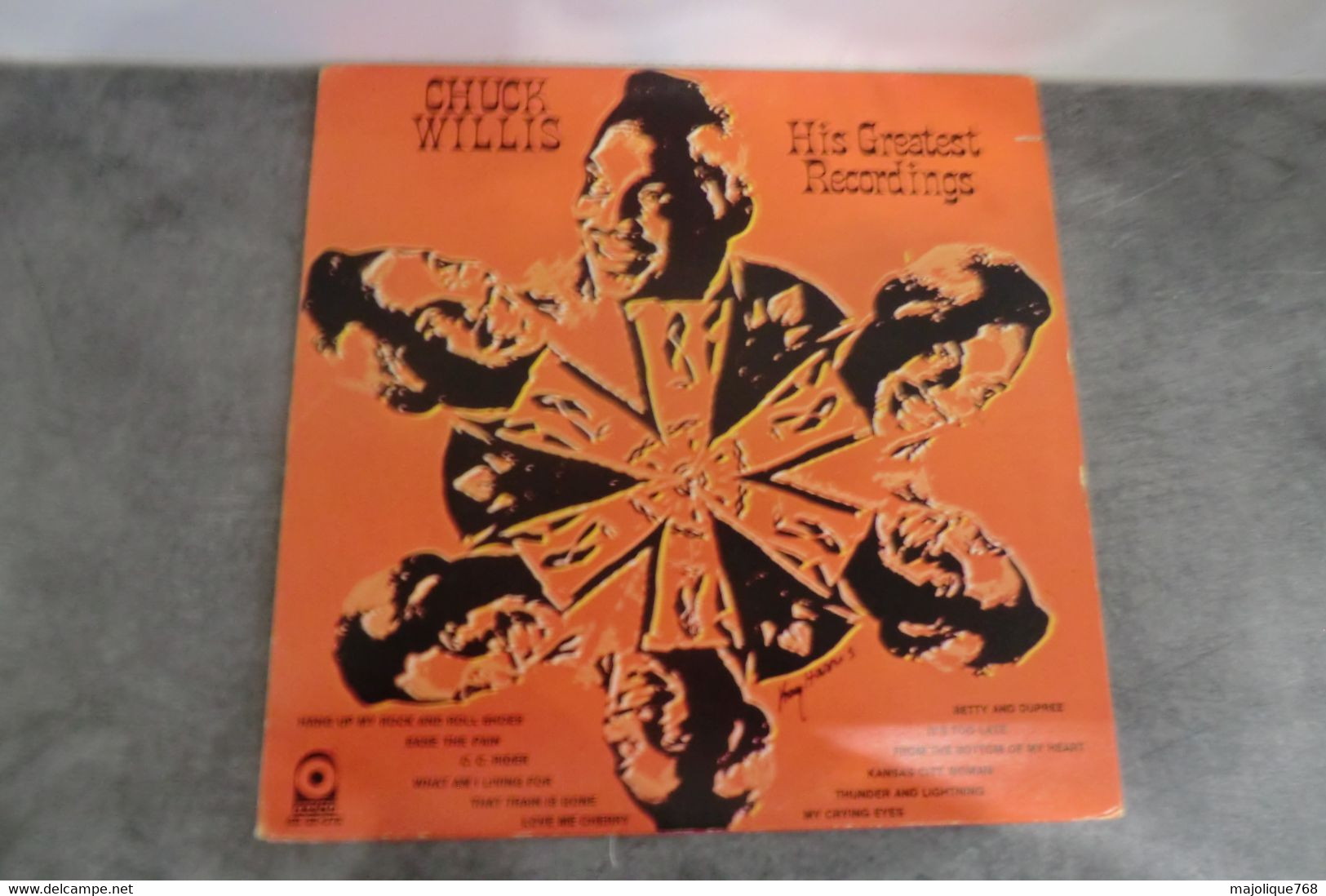 Disque De Chuck Willis - His Greatest Recordings - Atco SD 33-373 - USA 1971 - - Soul - R&B