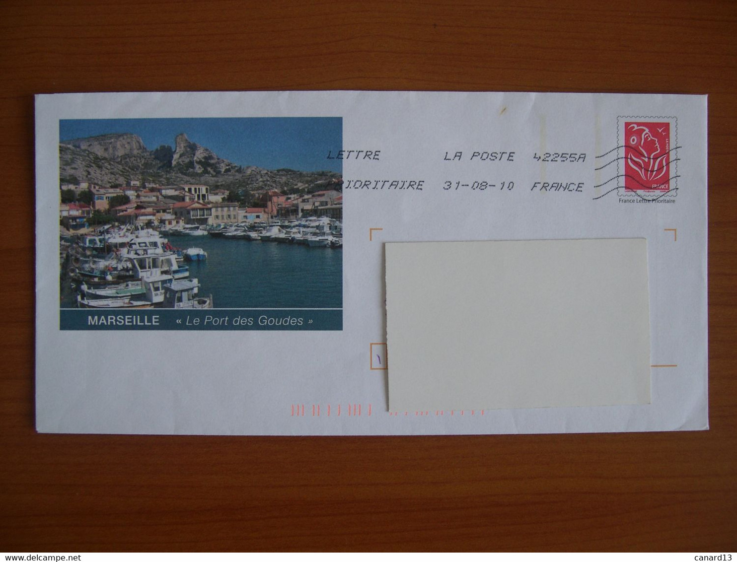 Enveloppes PAP  Marianne De Lamouche Avec Illustration PORT DES GOUDES MARSEILLE - PAP : Bijwerking /Lamouche