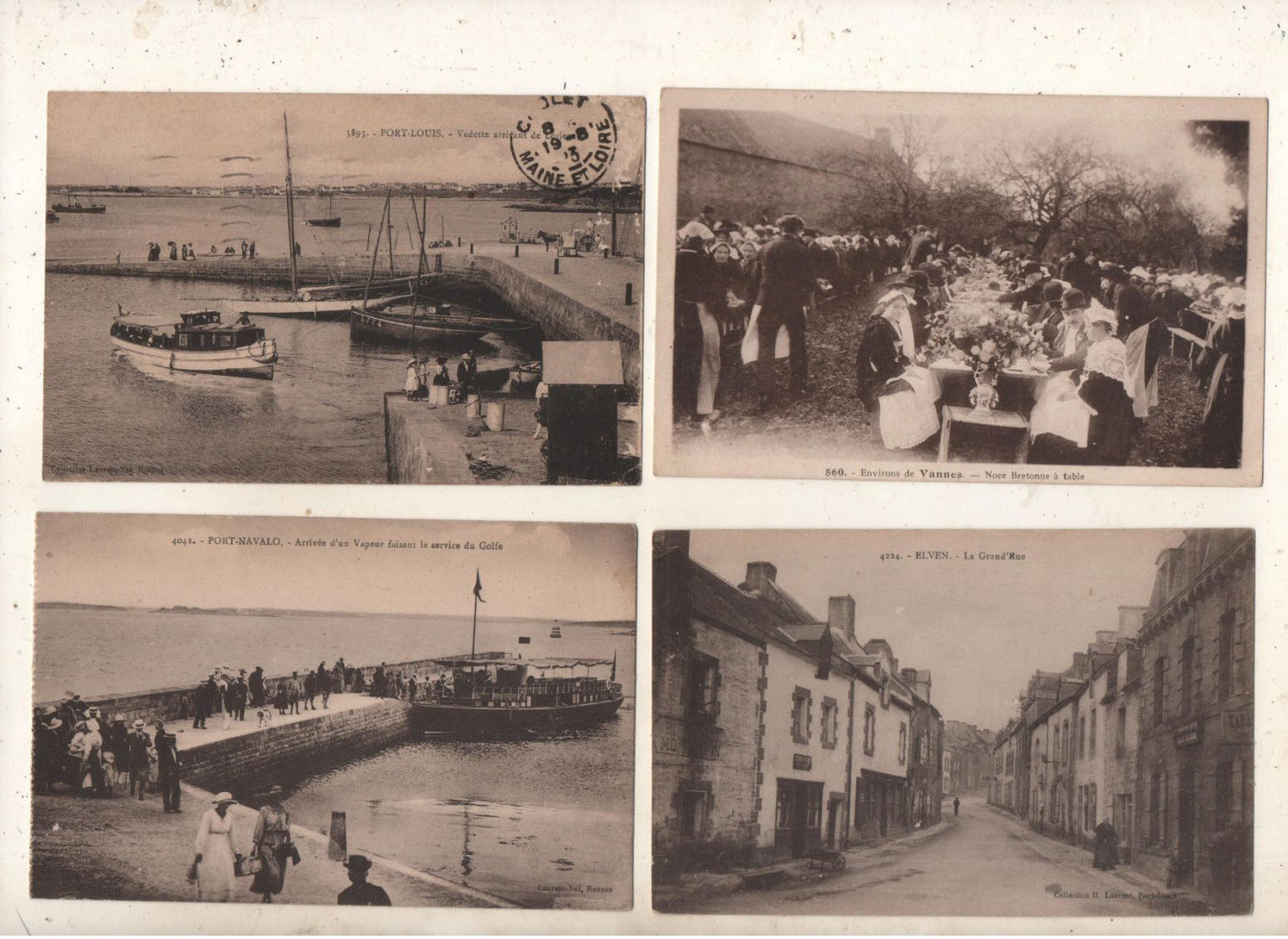 Superbe Lot De 256 CPA Du Morbihan      56 - 100 - 499 Postcards