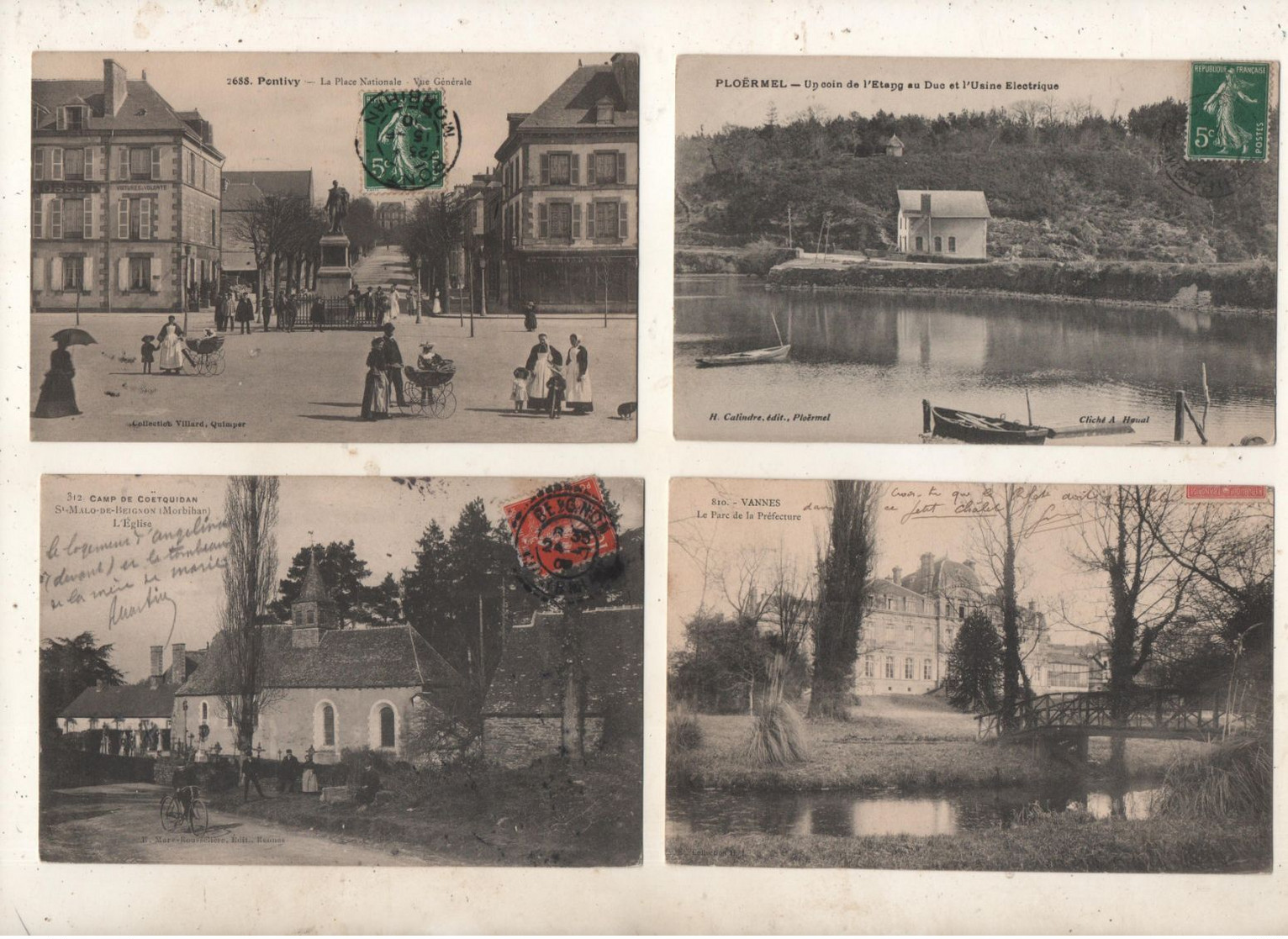 Superbe Lot De 256 CPA Du Morbihan      56 - 100 - 499 Postcards