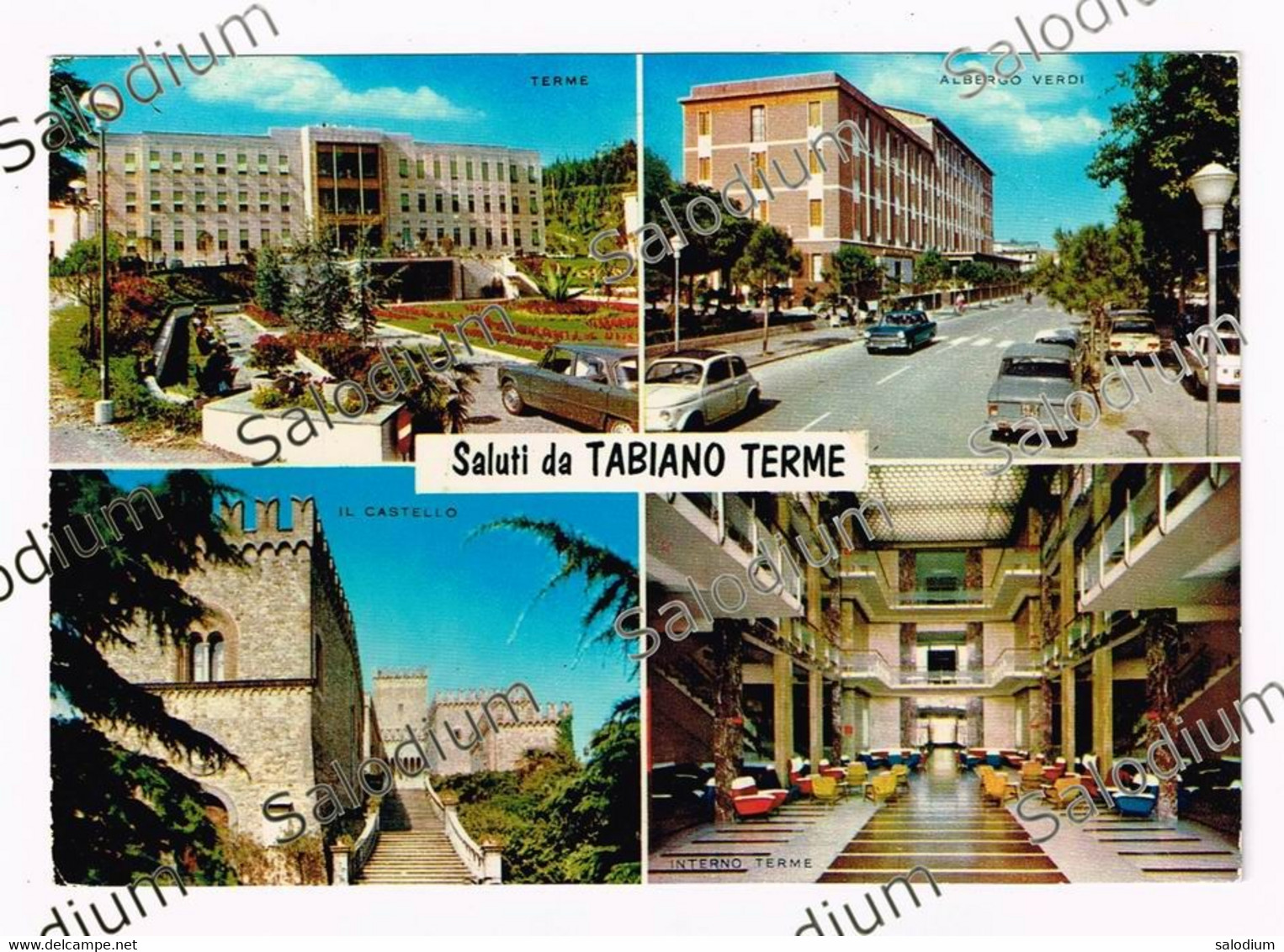 Saluti Da TABIANO TERME Auto Car - Parma