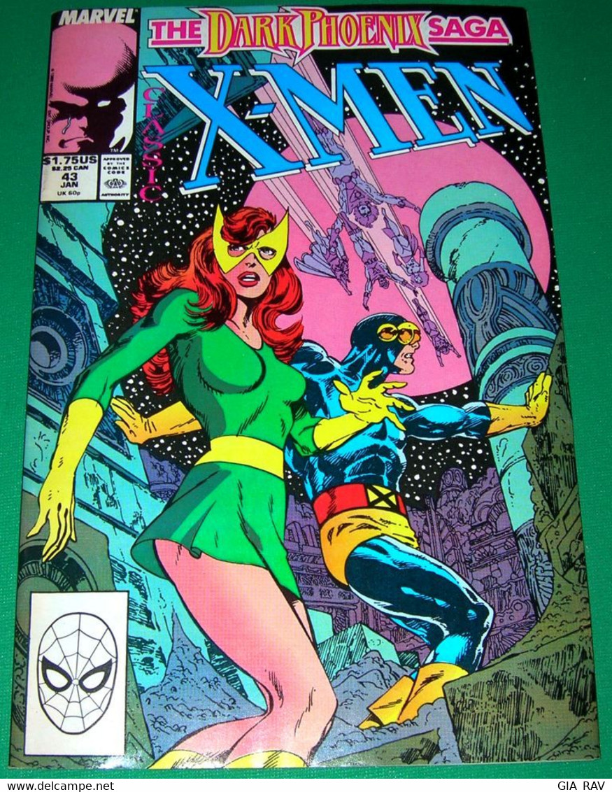 CLASSIC X-MEN N. 43 - THE DARK PHOENIX SAGA - MARVEL (JAN 1990) - Marvel