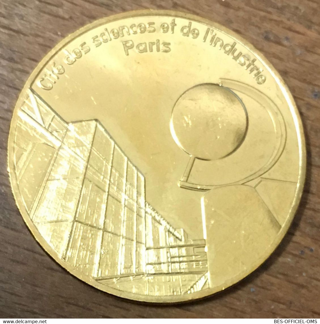 75019 PARIS CITÉ DES SCIENCES ET DE L'INDUSTRIE MDP 2017 MÉDAILLE SOUVENIR MONNAIE DE PARIS JETON TOKENS MEDALS COINS - 2017