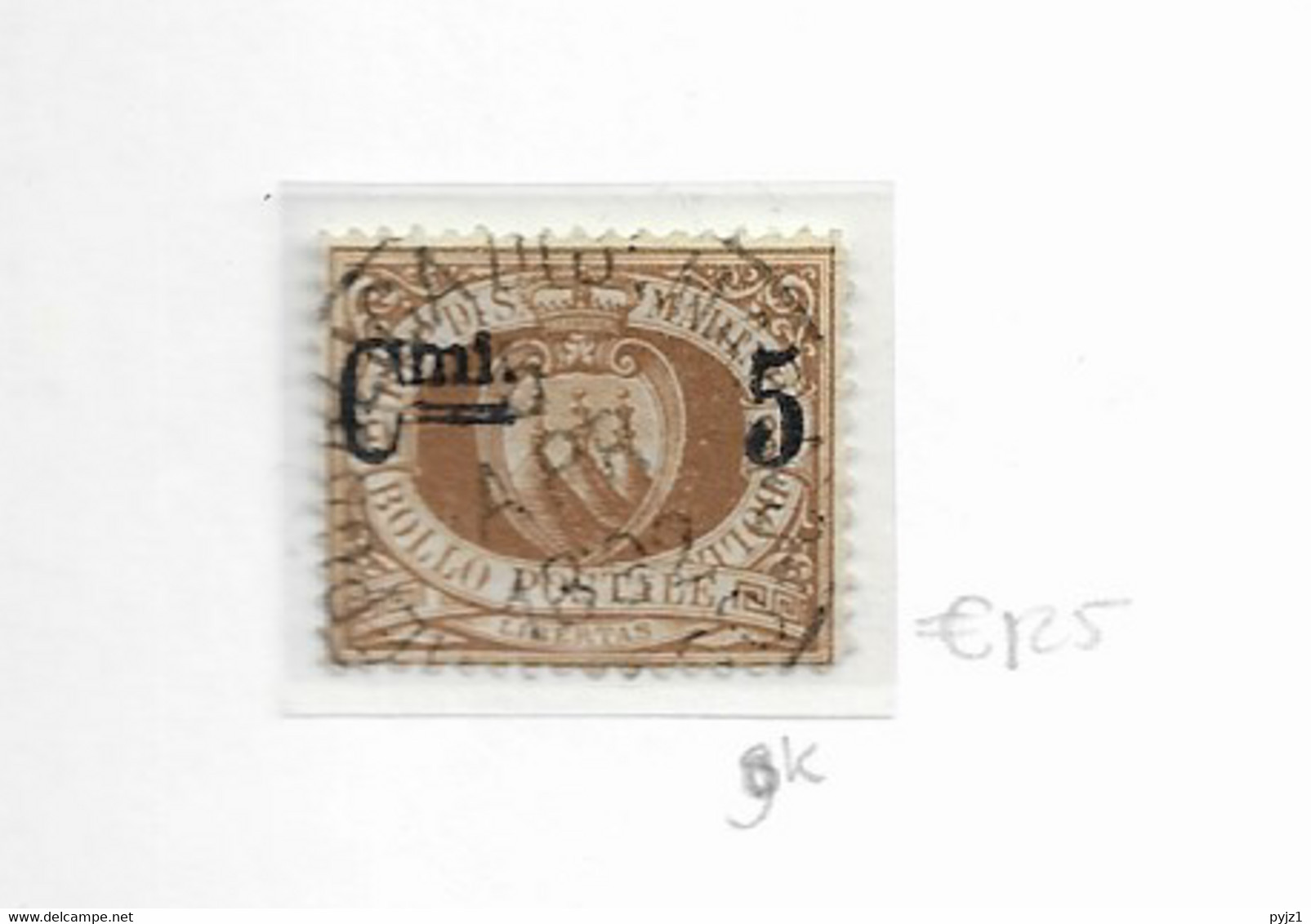 1892 San Marino Mi 8-11 - Gebraucht