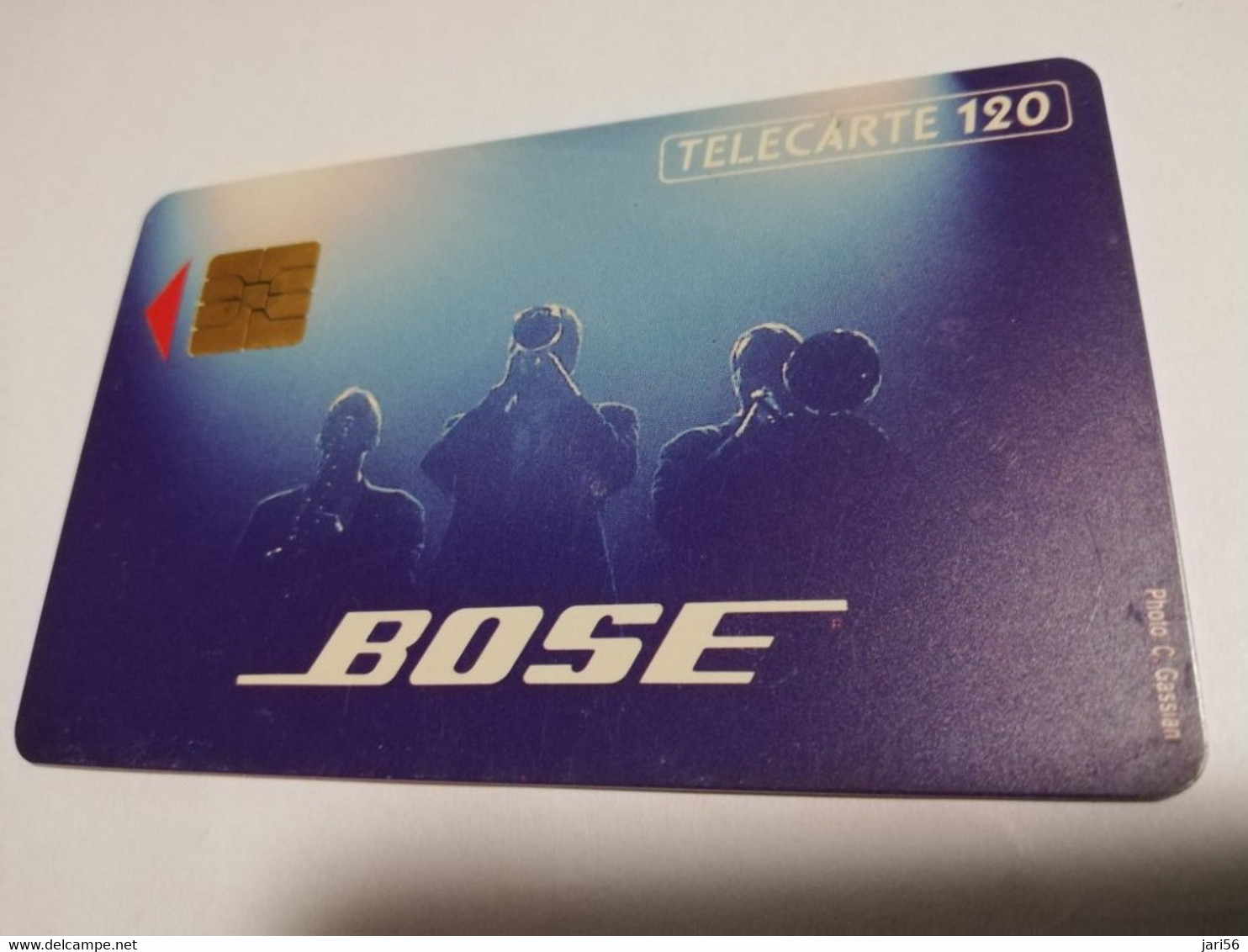 FRANKRIJK   CHIP CARD 120 UNITS   BOSE TRUMPET BLOW ERS  **3924** - Phonecards: Private Use