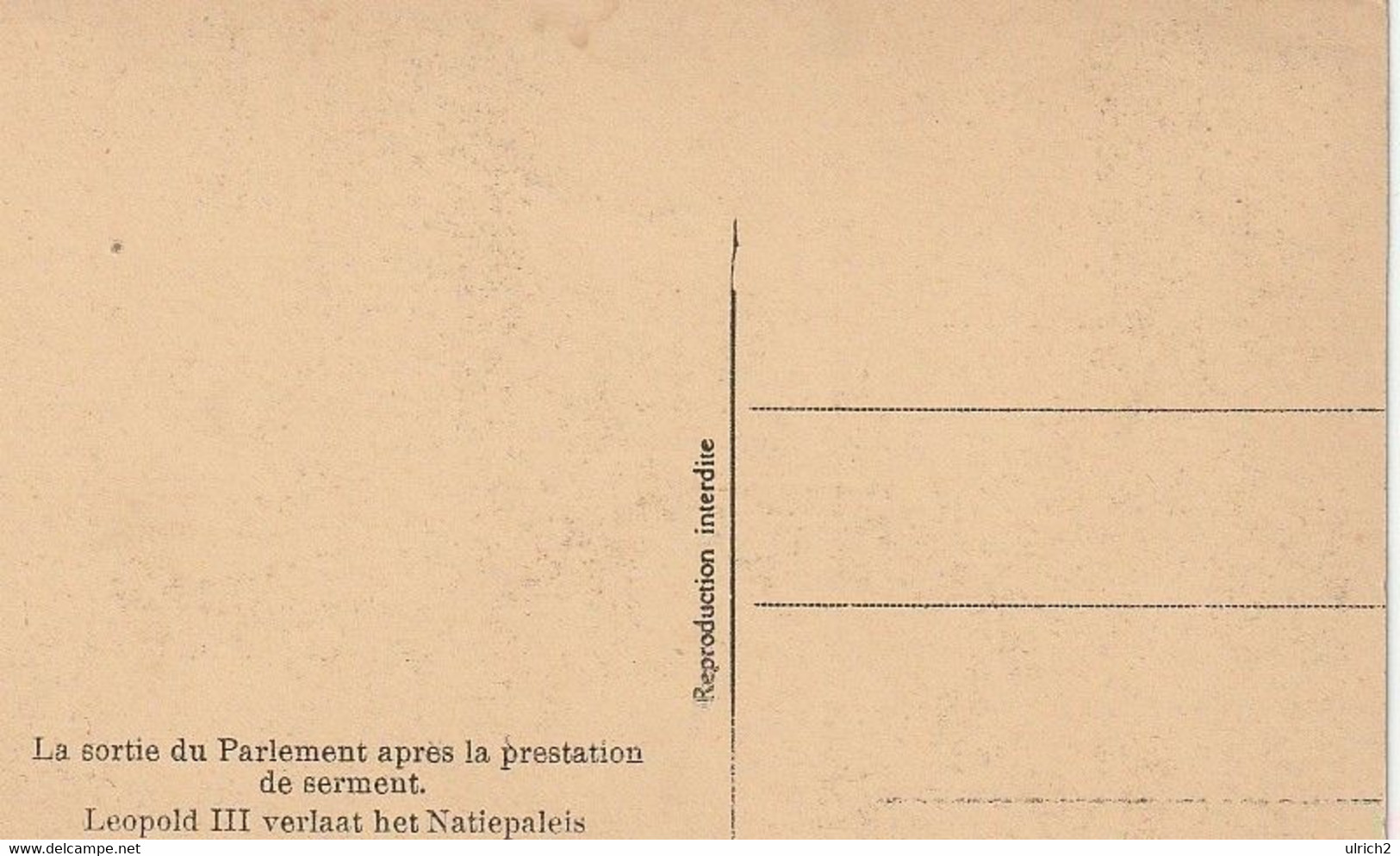 AK Bruxelles - L'avènement  Du Roi Léopold III - 1934  (52889) - Personnages Célèbres