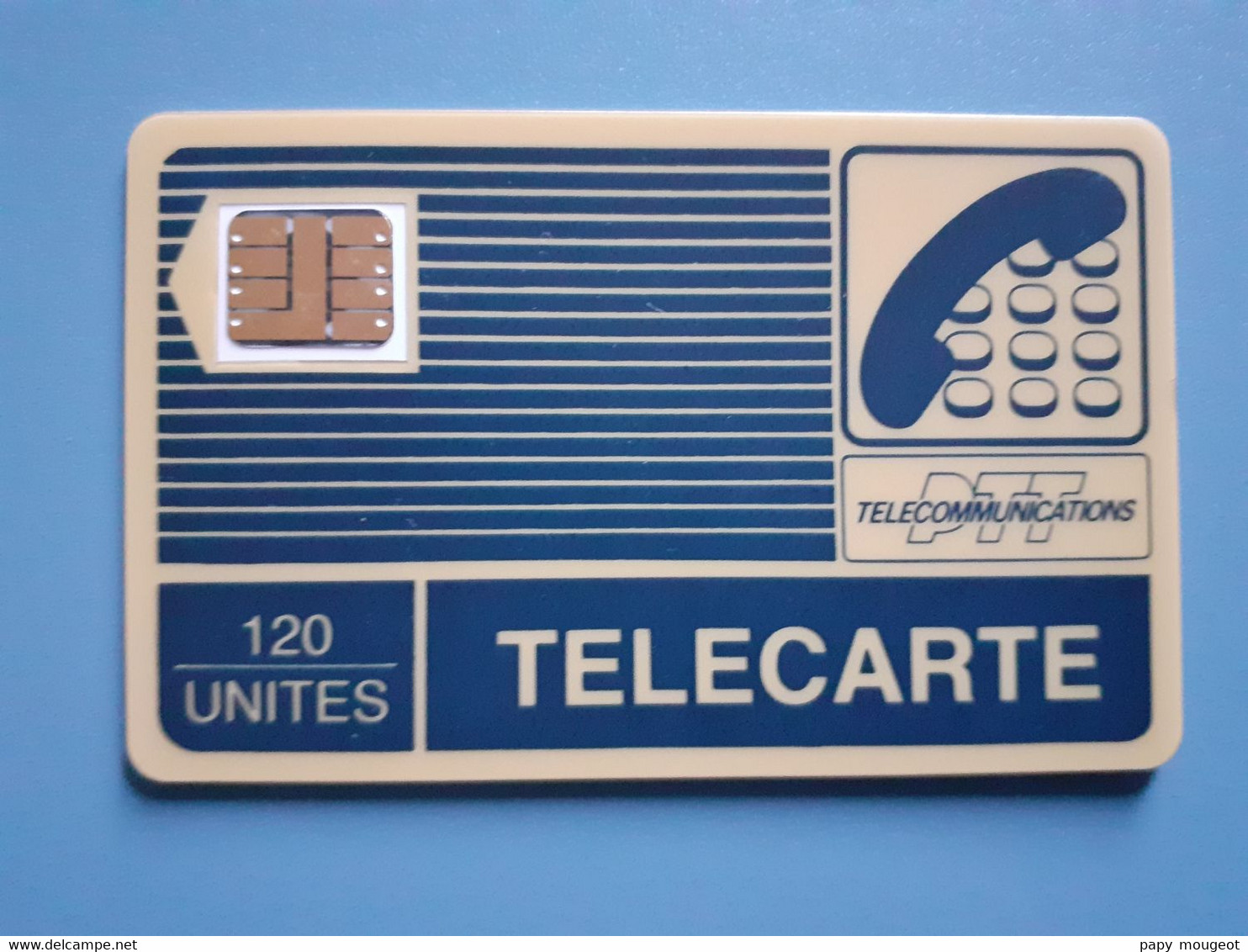 Py14E Hélio SC3 120 Unités N°10487 à L'envers - Carte Jaunie - Gestreift (Pyjama)