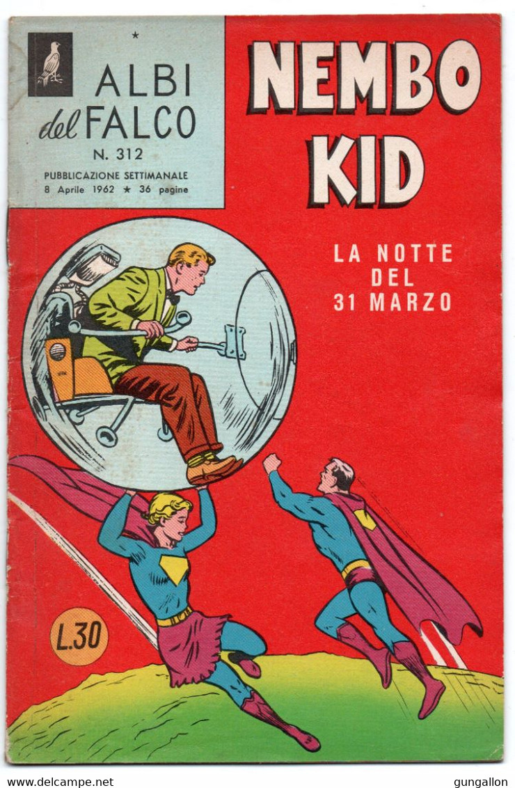 Albi Del Falco "Nembo Kid" (Mondadori 1962) N. 312 - Superhelden