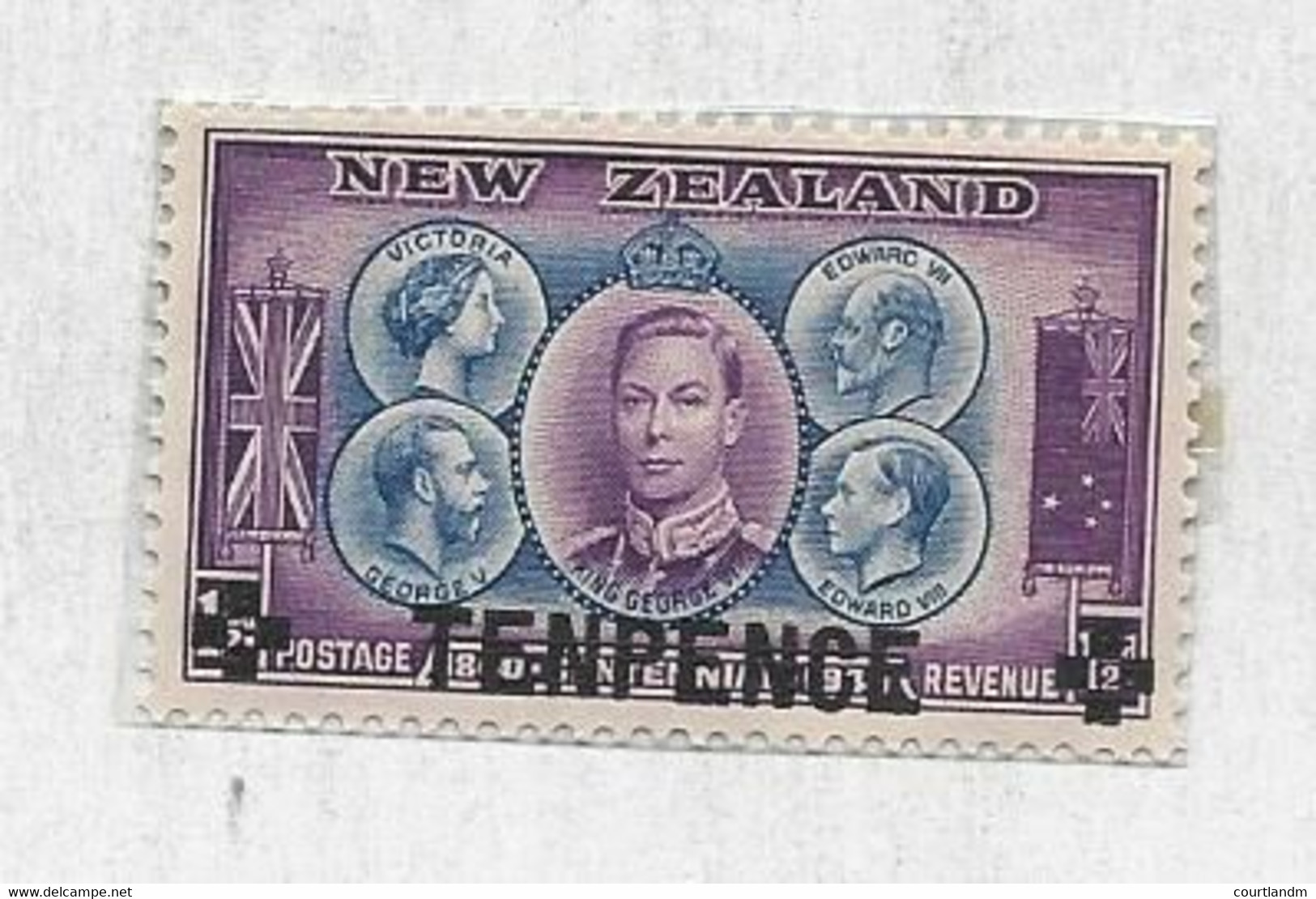 NEW ZEALAND - KING GEORGE VI; QUEEN VICTORIA - Other & Unclassified