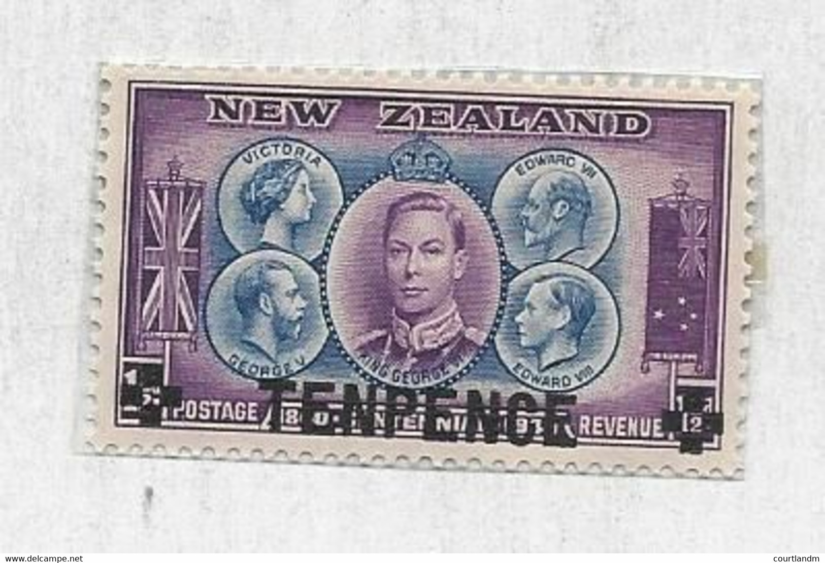 NEW ZEALAND - KING GEORGE VI; QUEEN VICTORIA - Andere & Zonder Classificatie