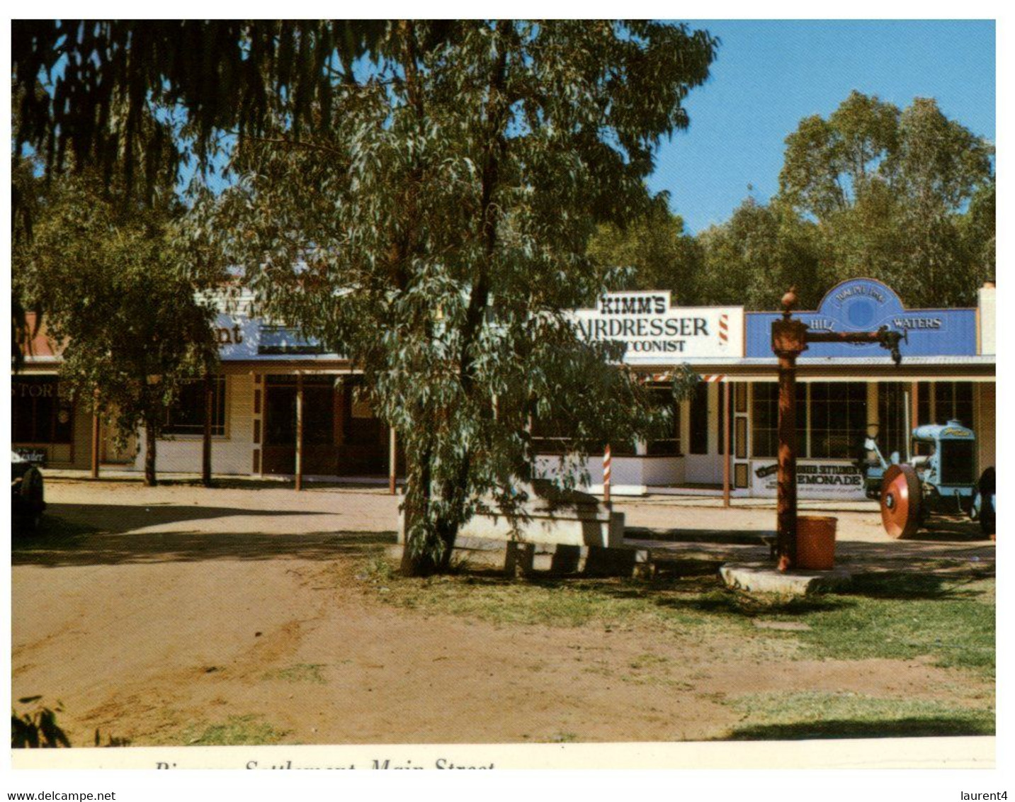 (X22) Australia - VIC - Swan Hill Pioneer Settlement Main Street (FM72) - Swan Hill