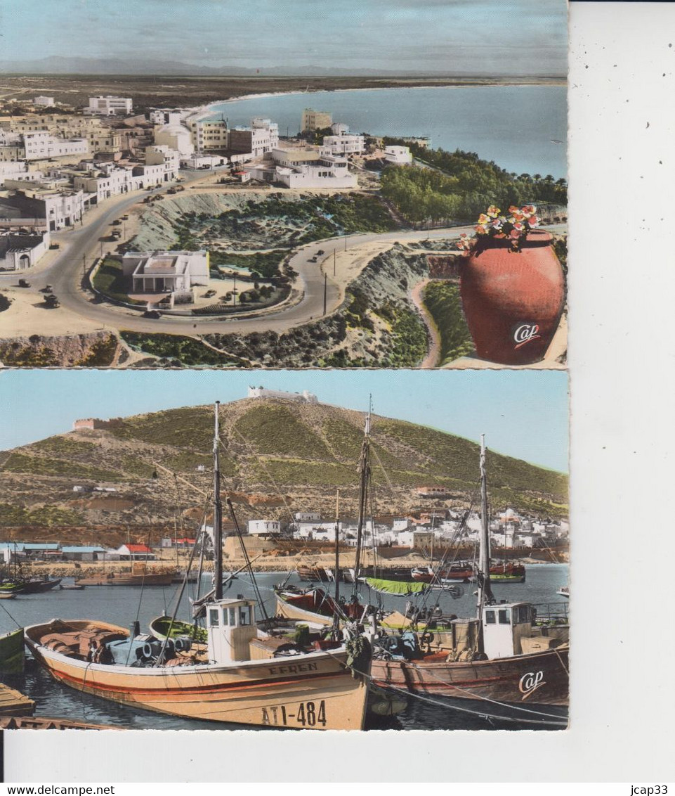 MAROC  -  AGADIR  -  LOT DE 10 CPSM PF  - - 5 - 99 Postales