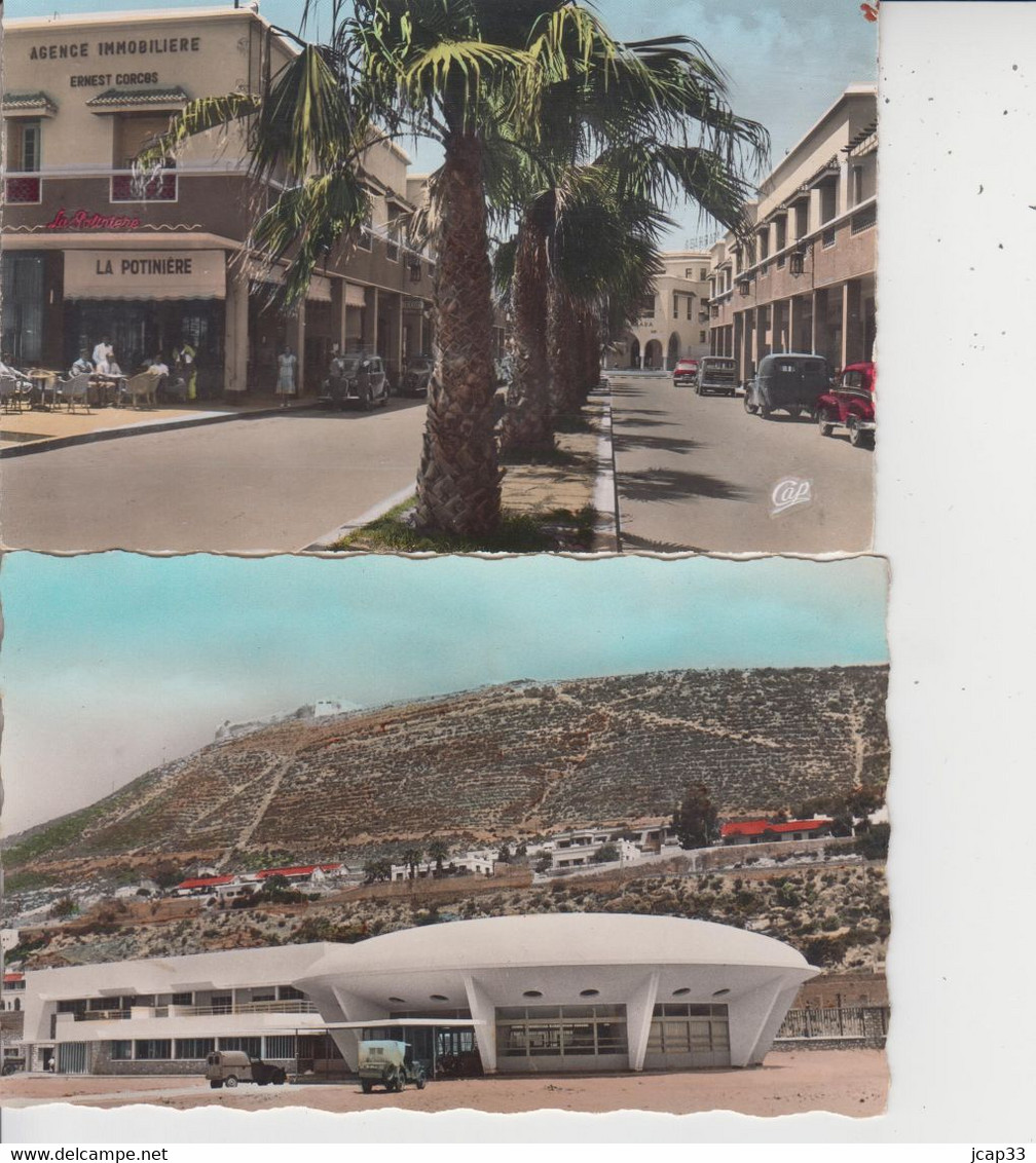 MAROC  -  AGADIR  -  LOT DE 10 CPSM PF  - - 5 - 99 Postales