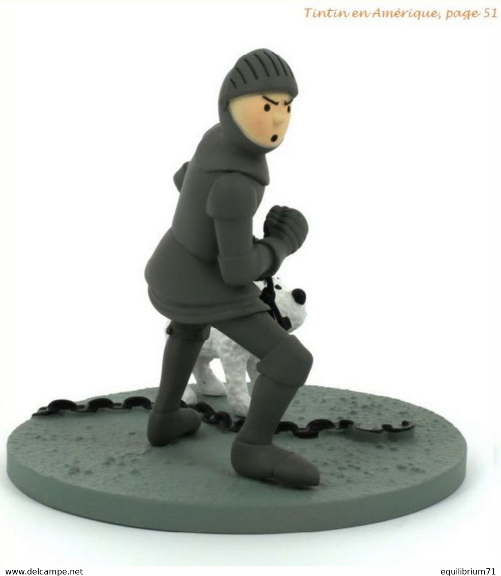 Figurine Tintin En Armure/Kuifje Beeldje In Harnas/Tim Und Struppi Figur In Rüstung/Tintin Figurine In Armor - Other Book Accessories