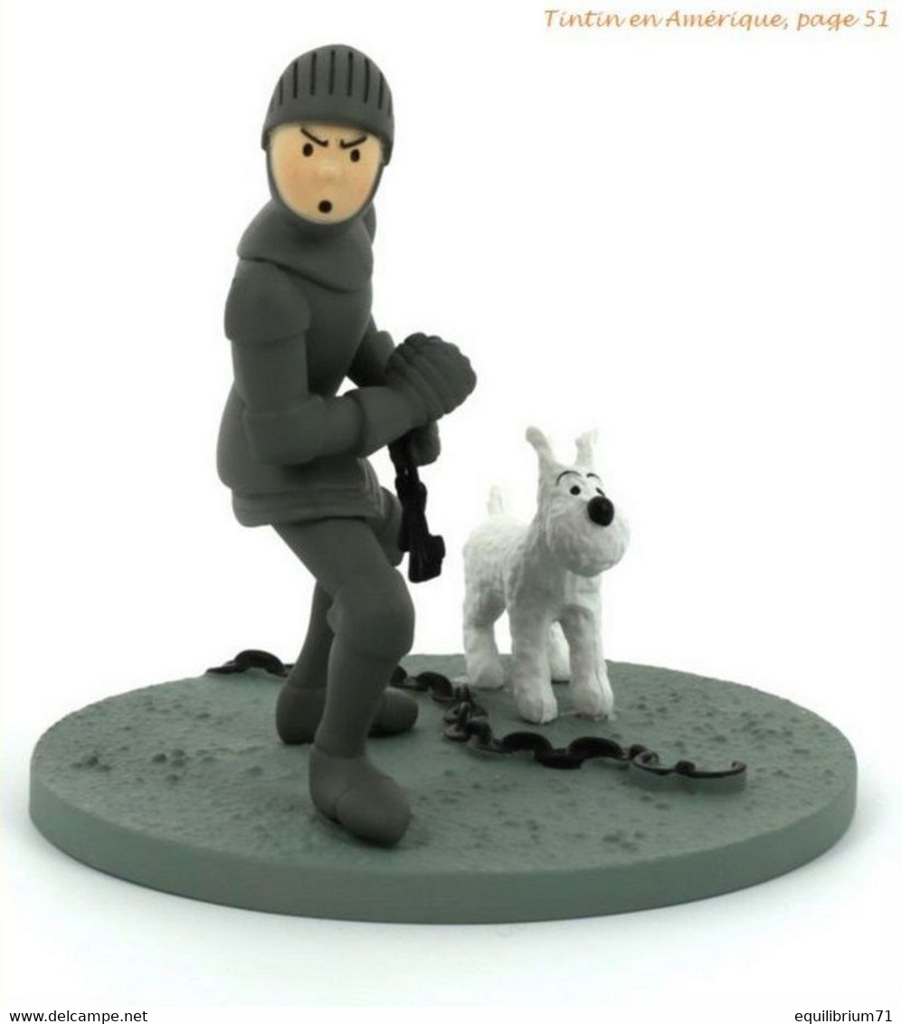 Figurine Tintin En Armure/Kuifje Beeldje In Harnas/Tim Und Struppi Figur In Rüstung/Tintin Figurine In Armor - Tintin
