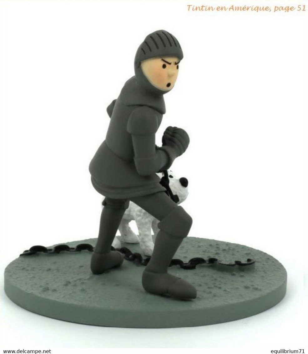 Figurine Tintin En Armure/Kuifje Beeldje In Harnas/Tim Und Struppi Figur In Rüstung/Tintin Figurine In Armor - Tim & Struppi