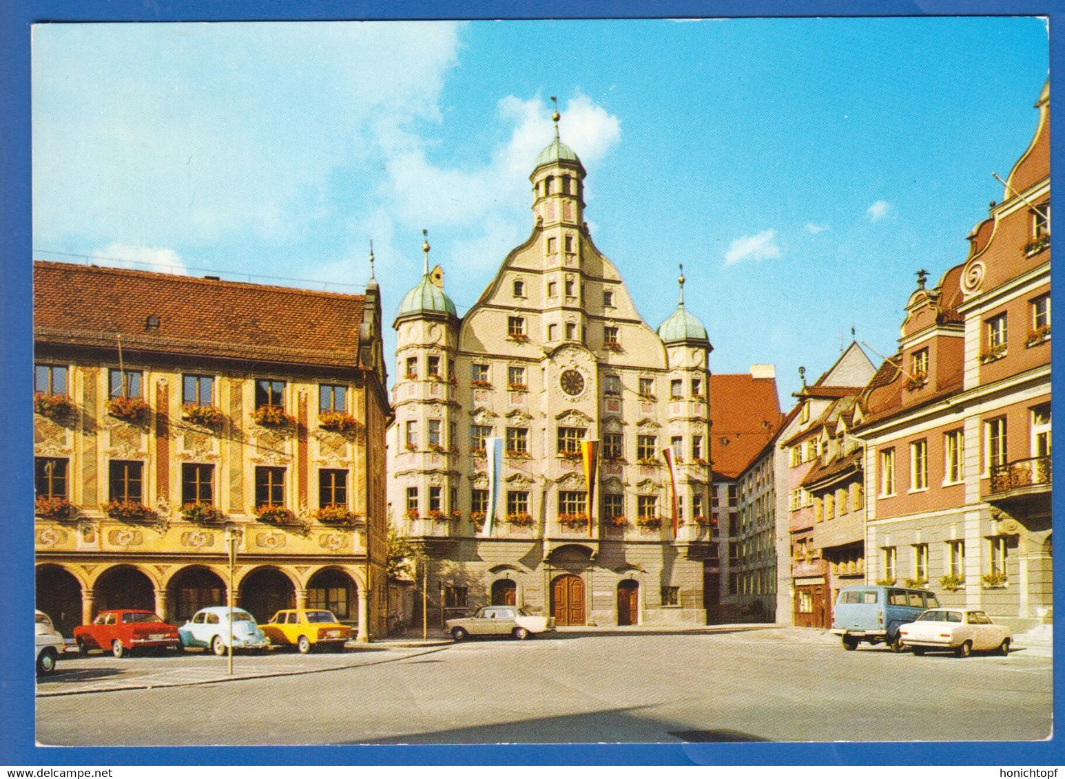 Deutschland; Memmingen; Marktplatz Mit Rathaus - Memmingen