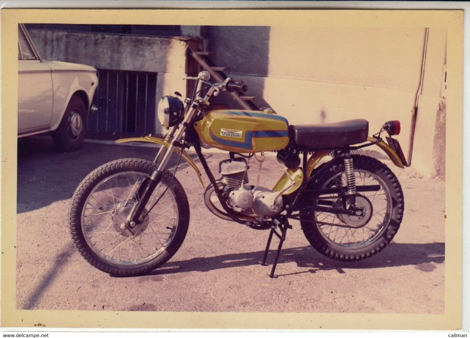 MOTO MOTORCYCLE GUAZZONI MILANO - FOTO ORIGINALE ANNI '60/70 - Altri & Non Classificati