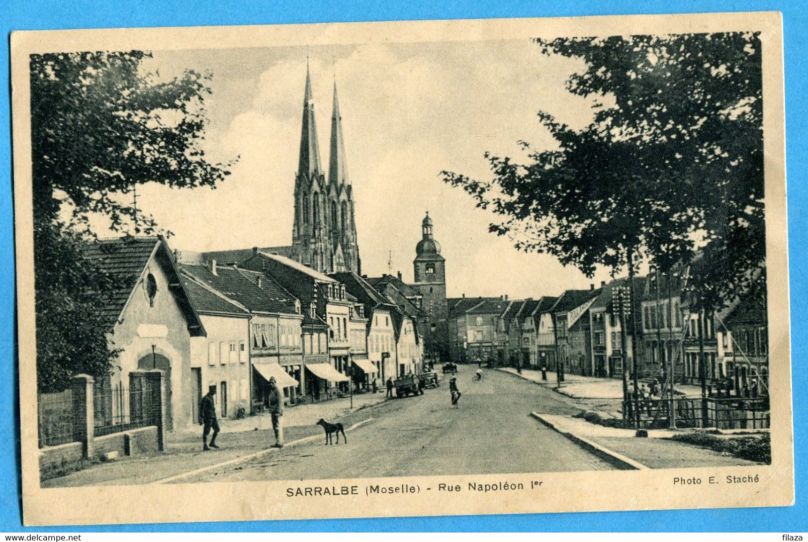 57 - Moselle - Sarralbe – Rue Napoleon I  (N2629) - Sarralbe