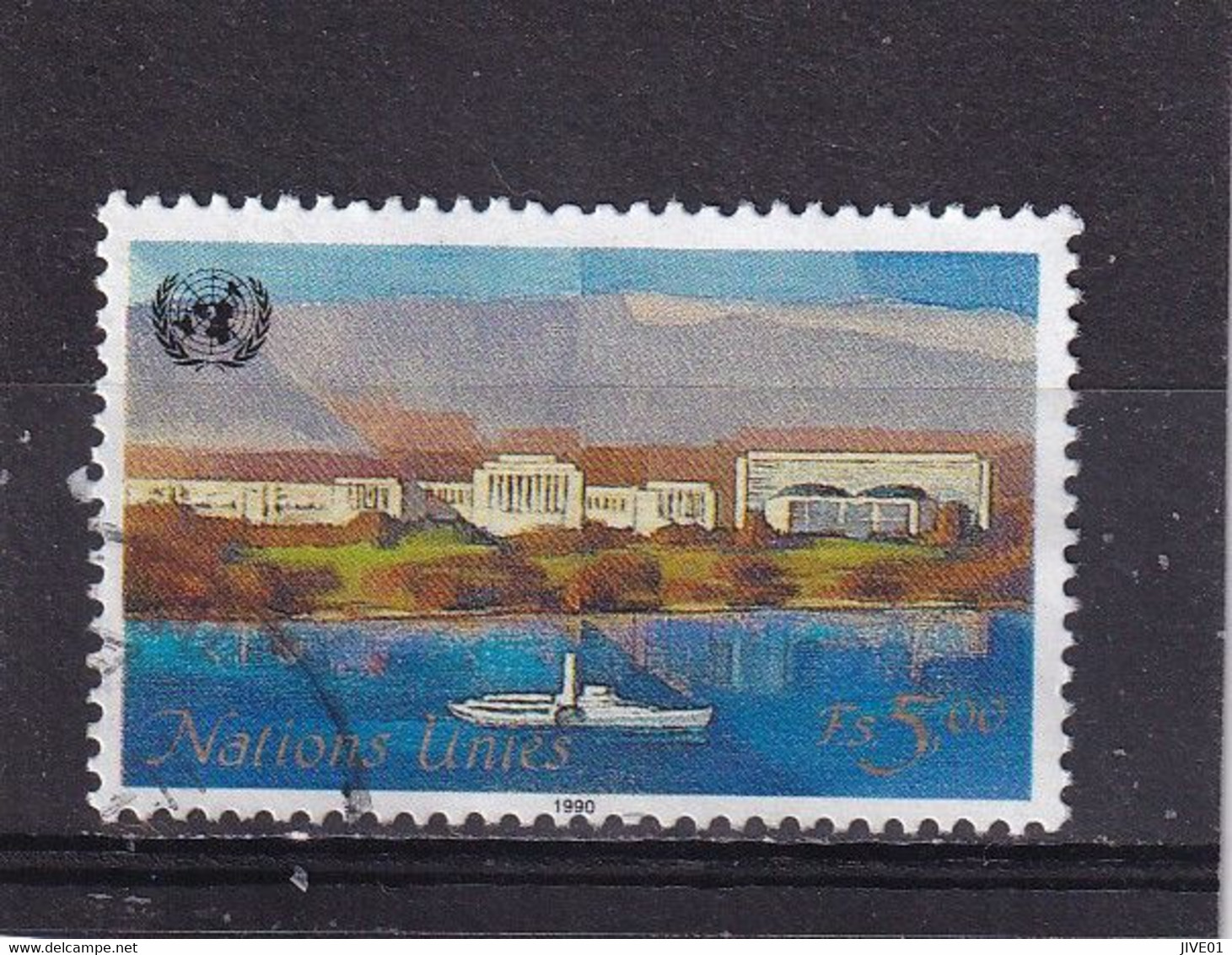 NATIONS-UNIES OFFICE DE GENEVE 1990  : Y/T N° 187  OBLIT - Autres & Non Classés