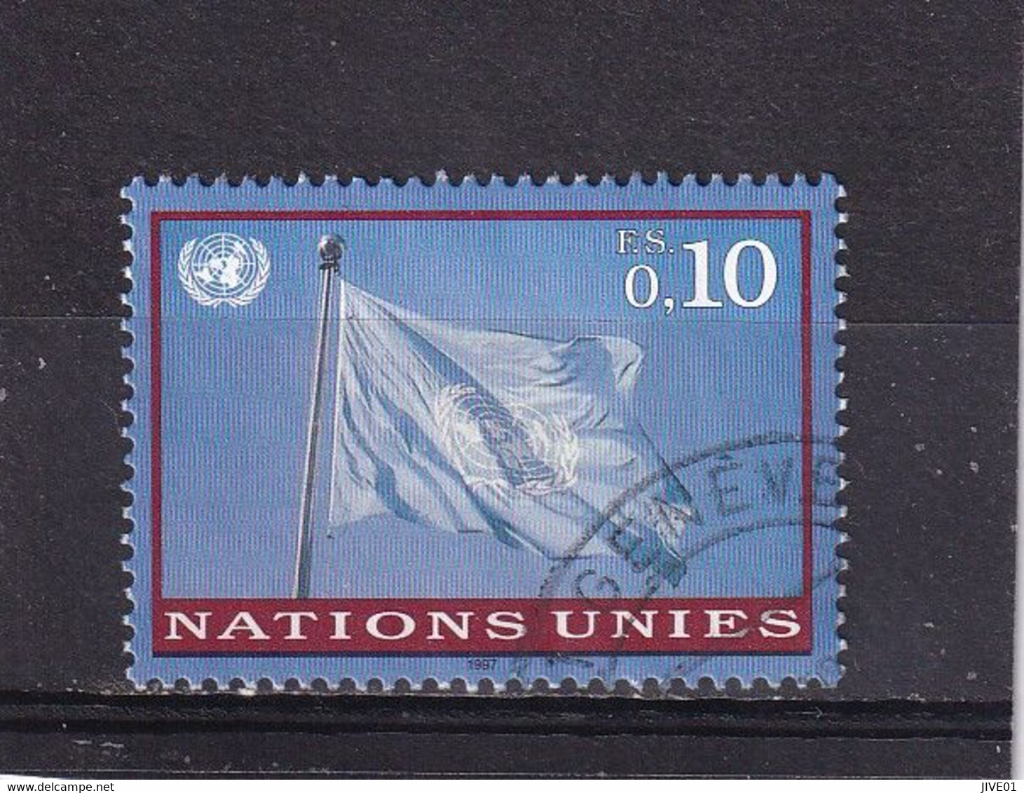 NATIONS-UNIES OFFICE DE GENEVE 1997  : Y/T N° 323  OBLIT - Other & Unclassified