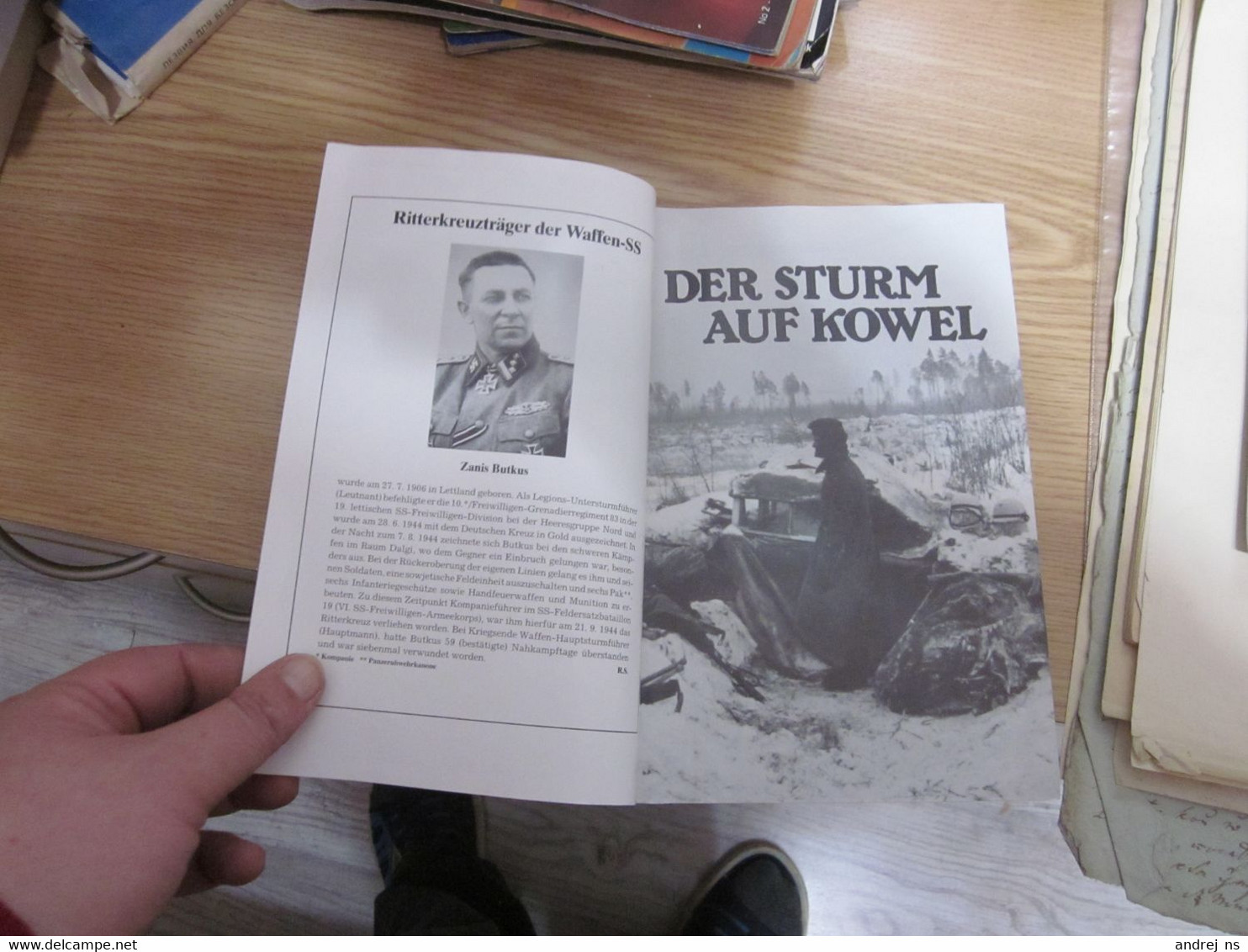 Der Lander Grossband Mit Magazin Und Dokumentarischer Bildbeilage P Paus Der Sturm Auf Kowel 74 Pages - Dutch
