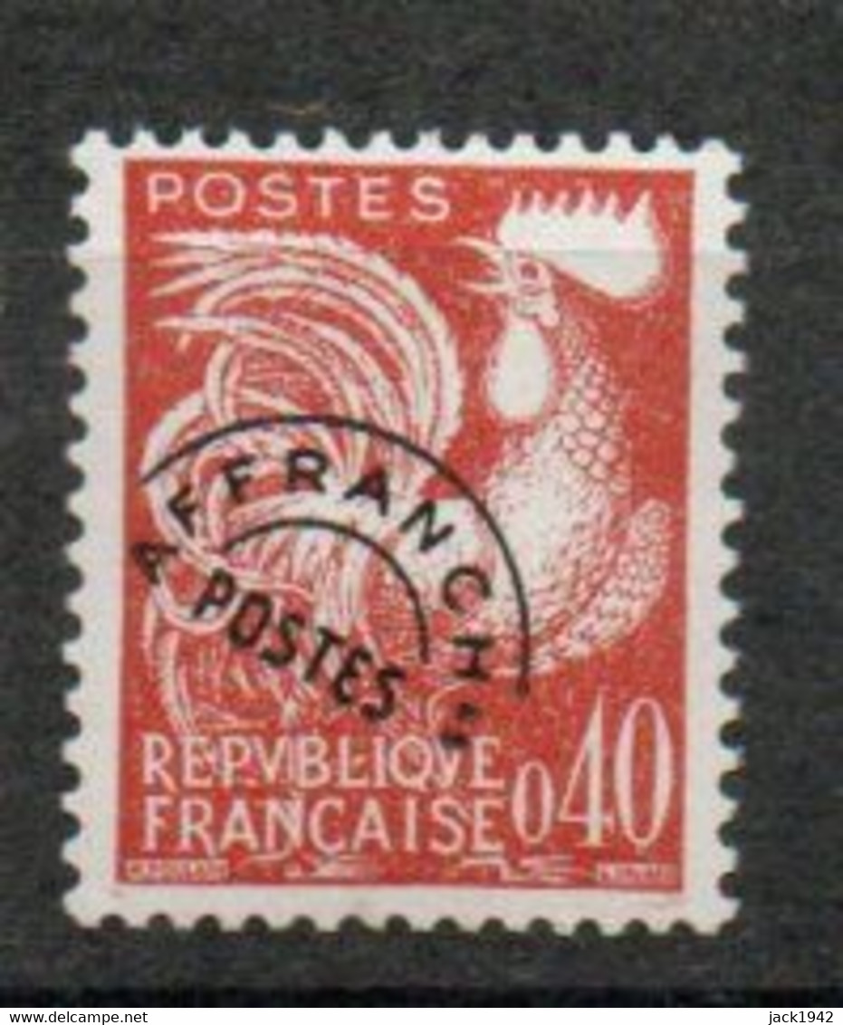 Préoblitéré 121 - Type  Coq Gaulois - Neuf ** - 1953-1960