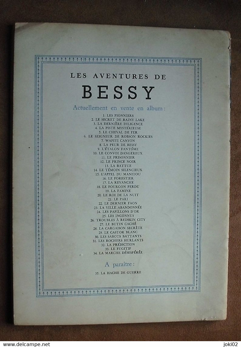 BESSY  Numéros: 14+19+34  Vandersteen -wirel - Bessy